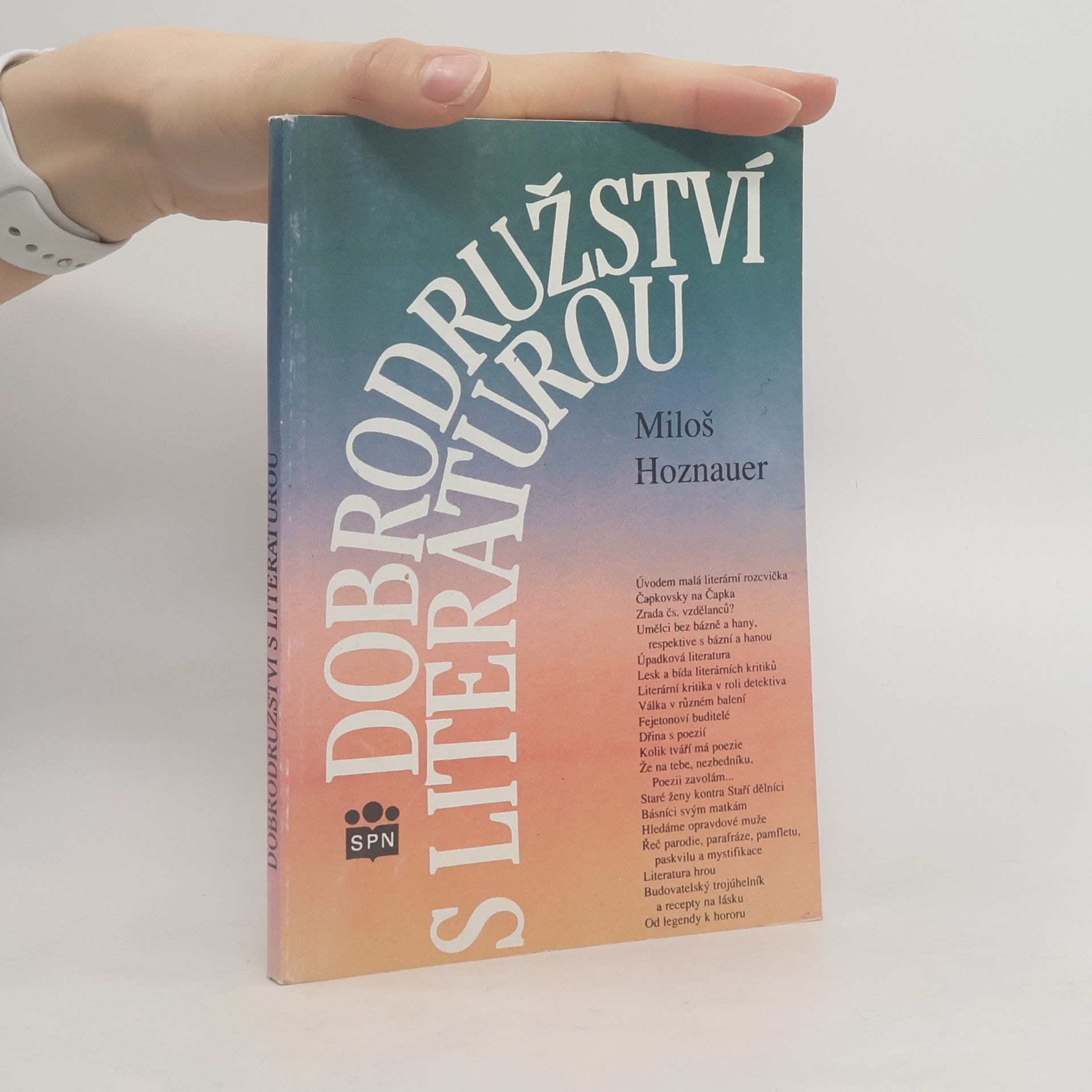 Miloš Hoznauer Dobrodružství s literaturou