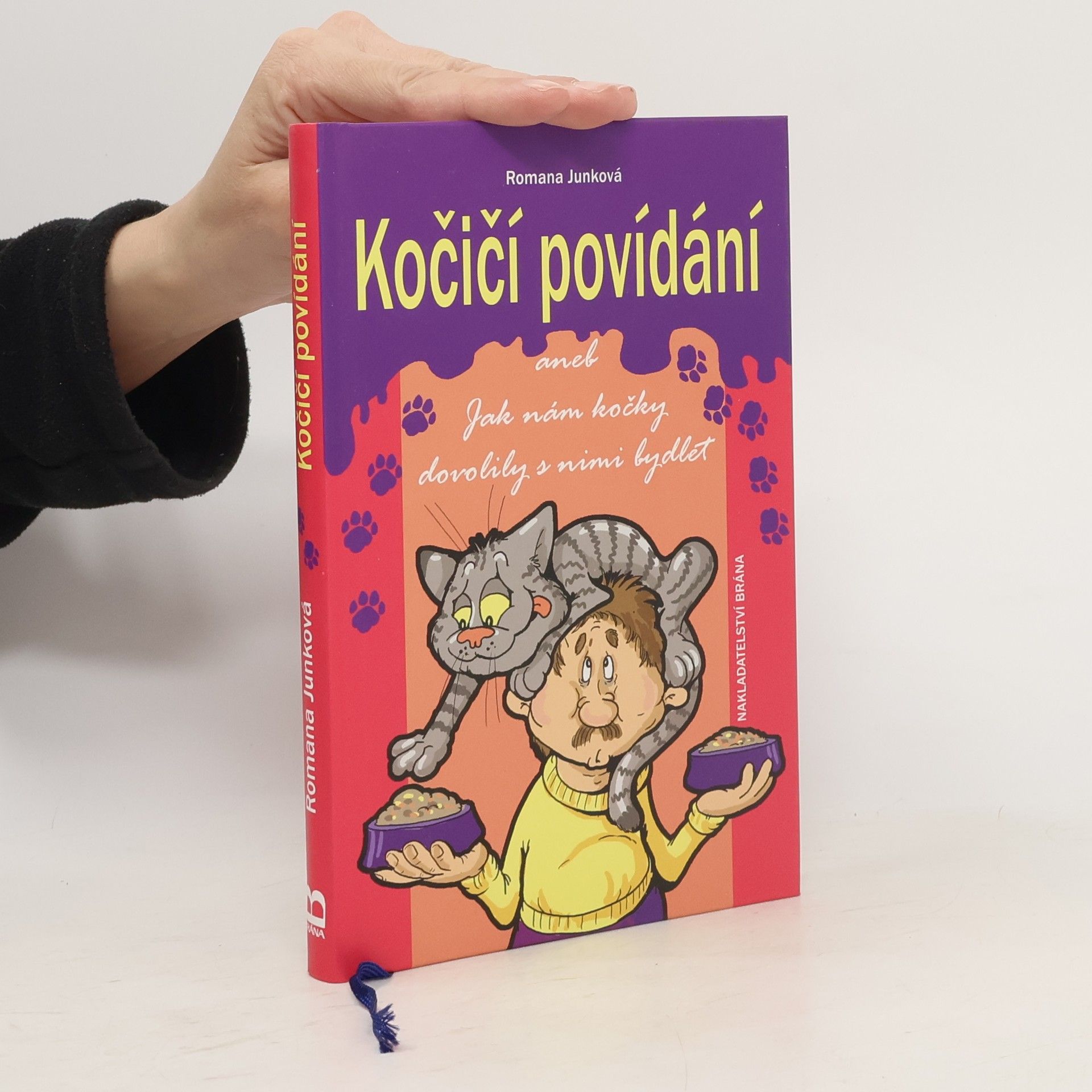 Romana Junková Kočičí povídání, aneb, Jak nám kočky dovolily s nimi bydlet