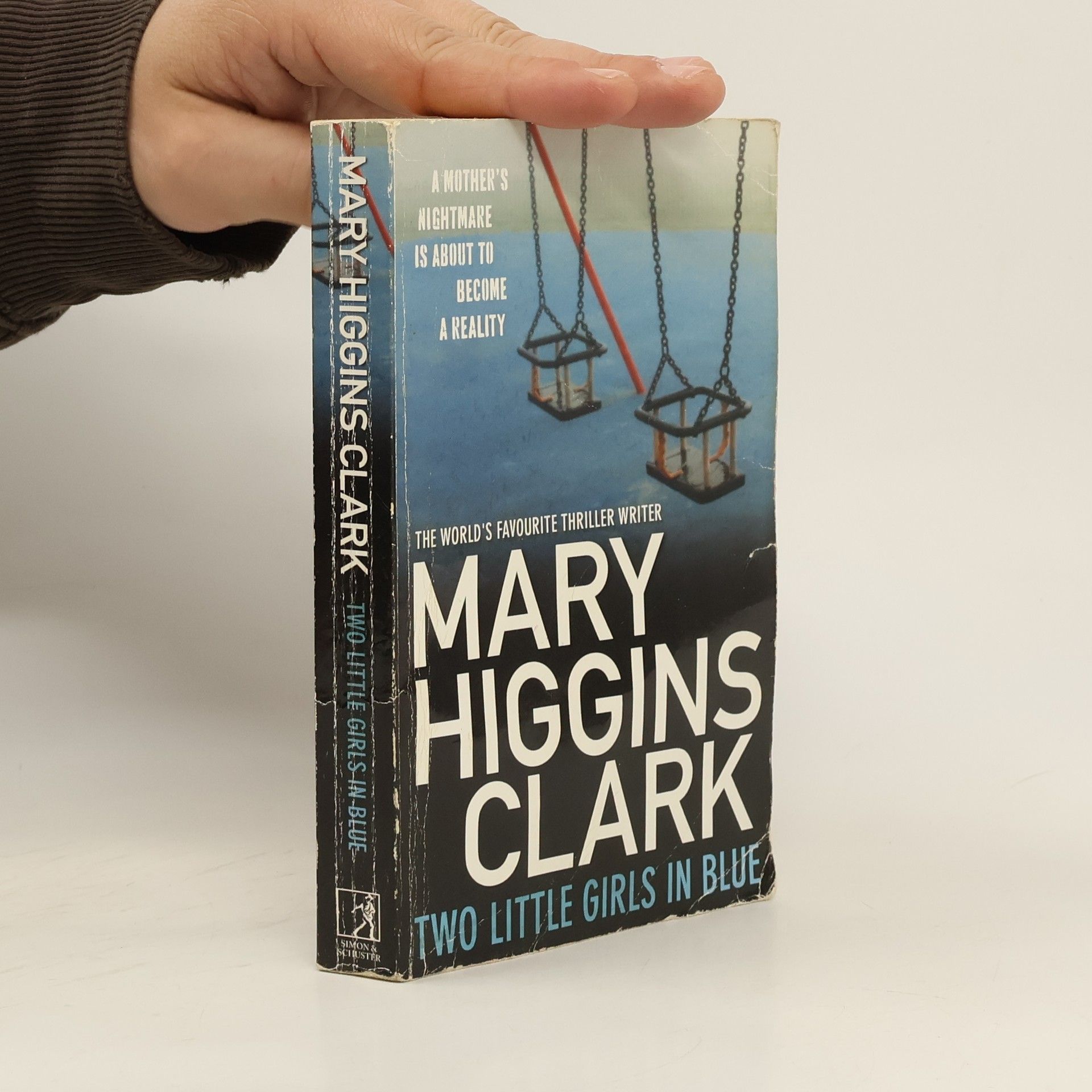 Mary Higgins Clark Two little girls in blue