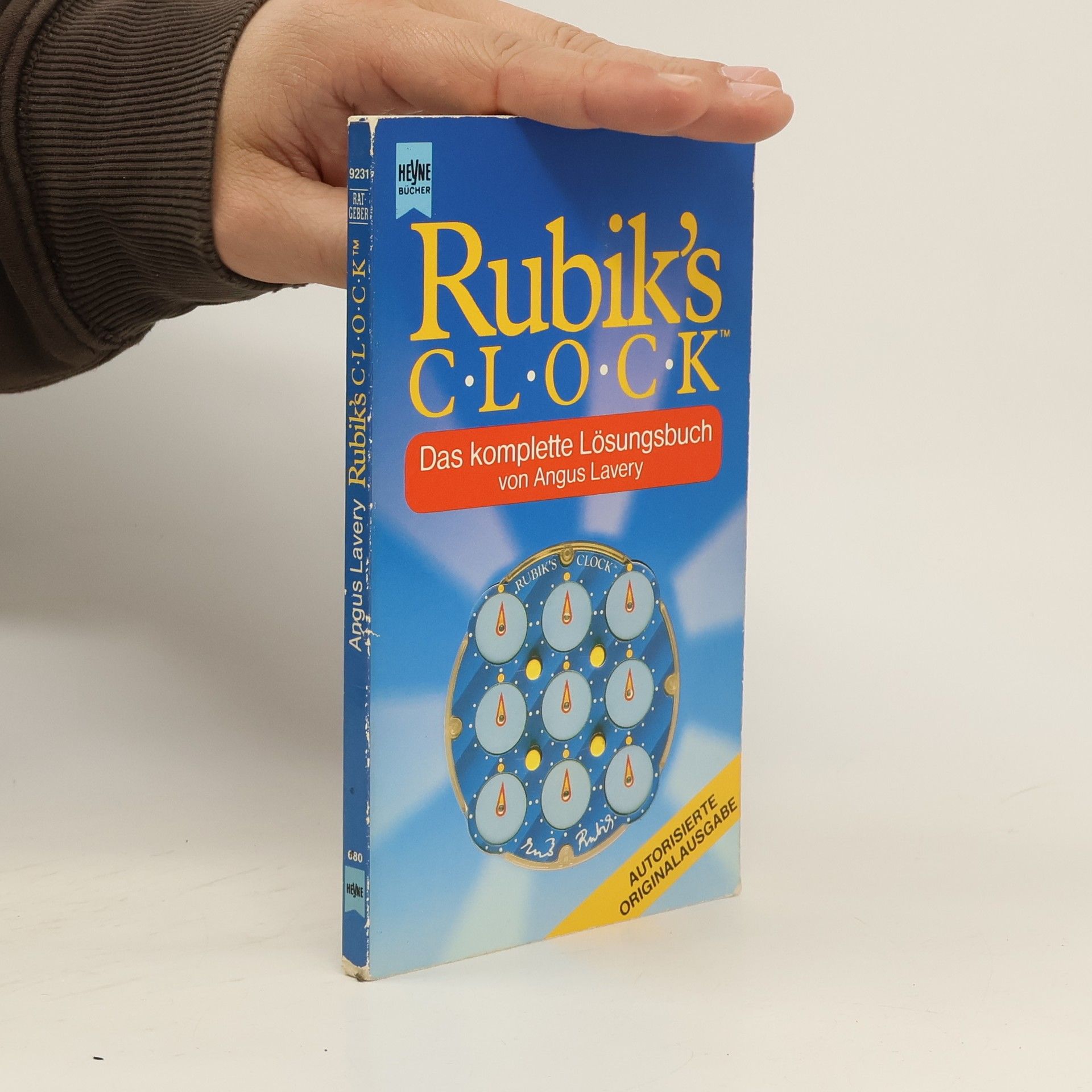 Angus Lavery Rubik's clock
