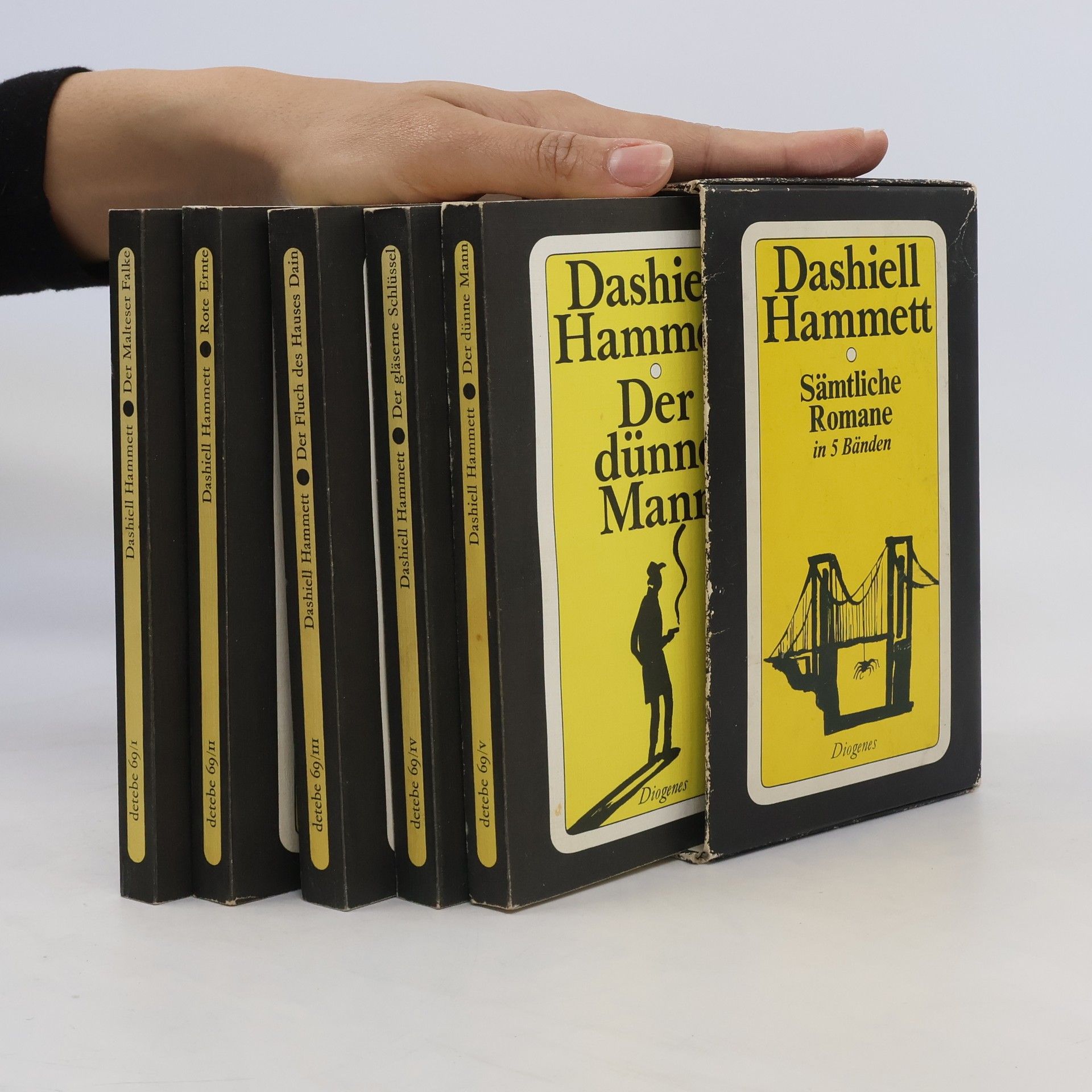 Dashiell Hammett Sämtliche Romane in 5 Bänden