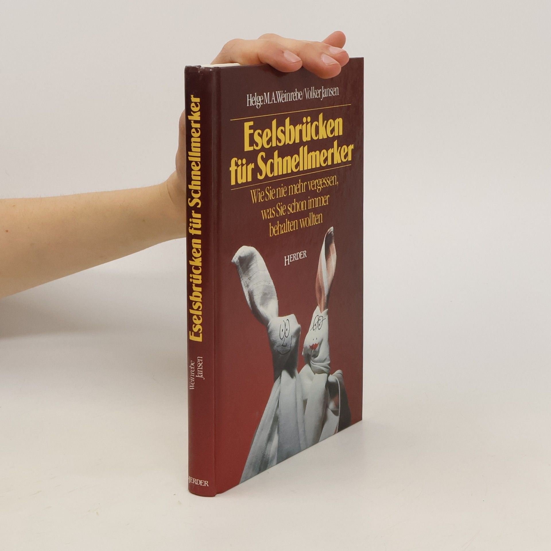 Helge Weinrebe Eselsbrücken für Schnellmerker