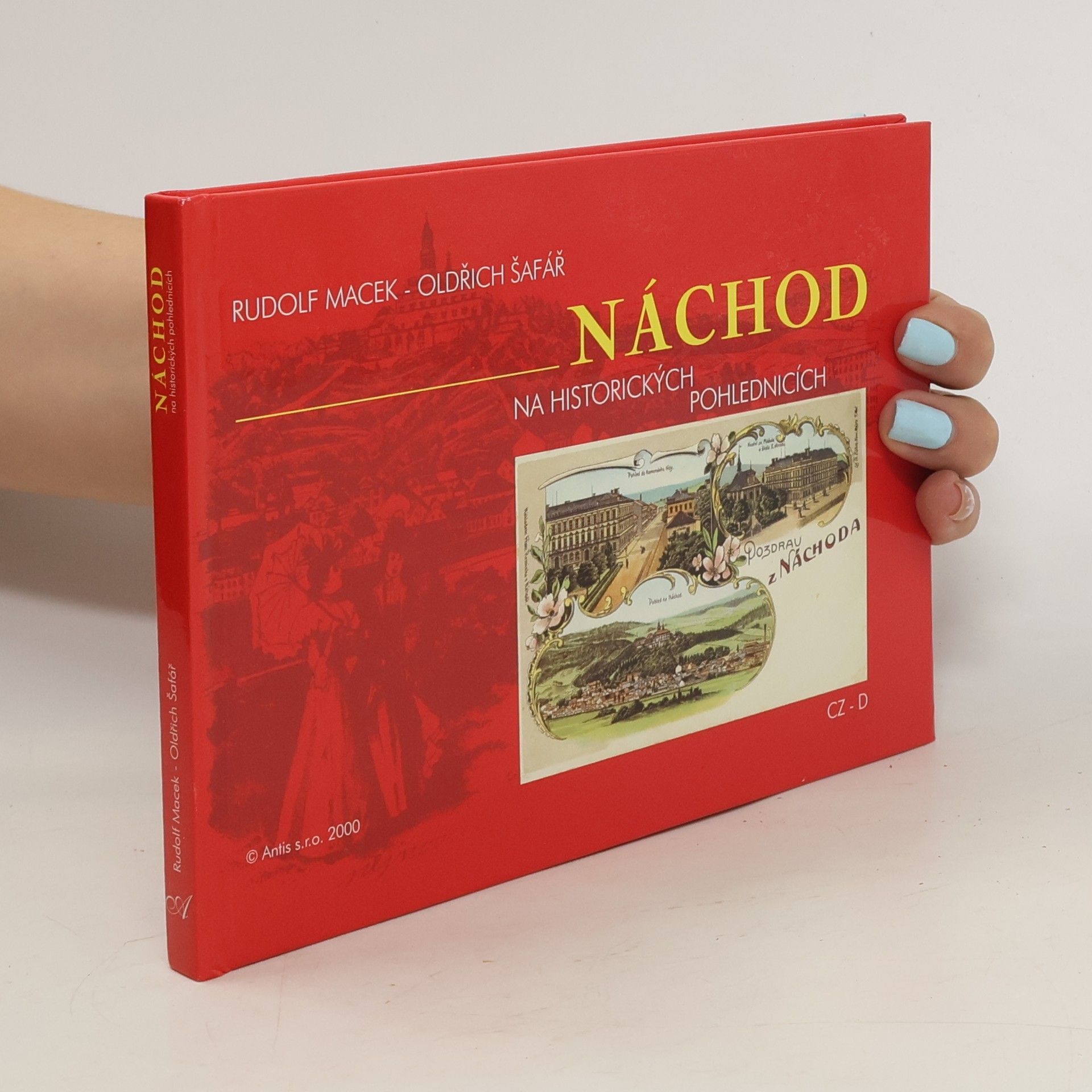 Rudolf Macek Náchod na historických pohlednicích