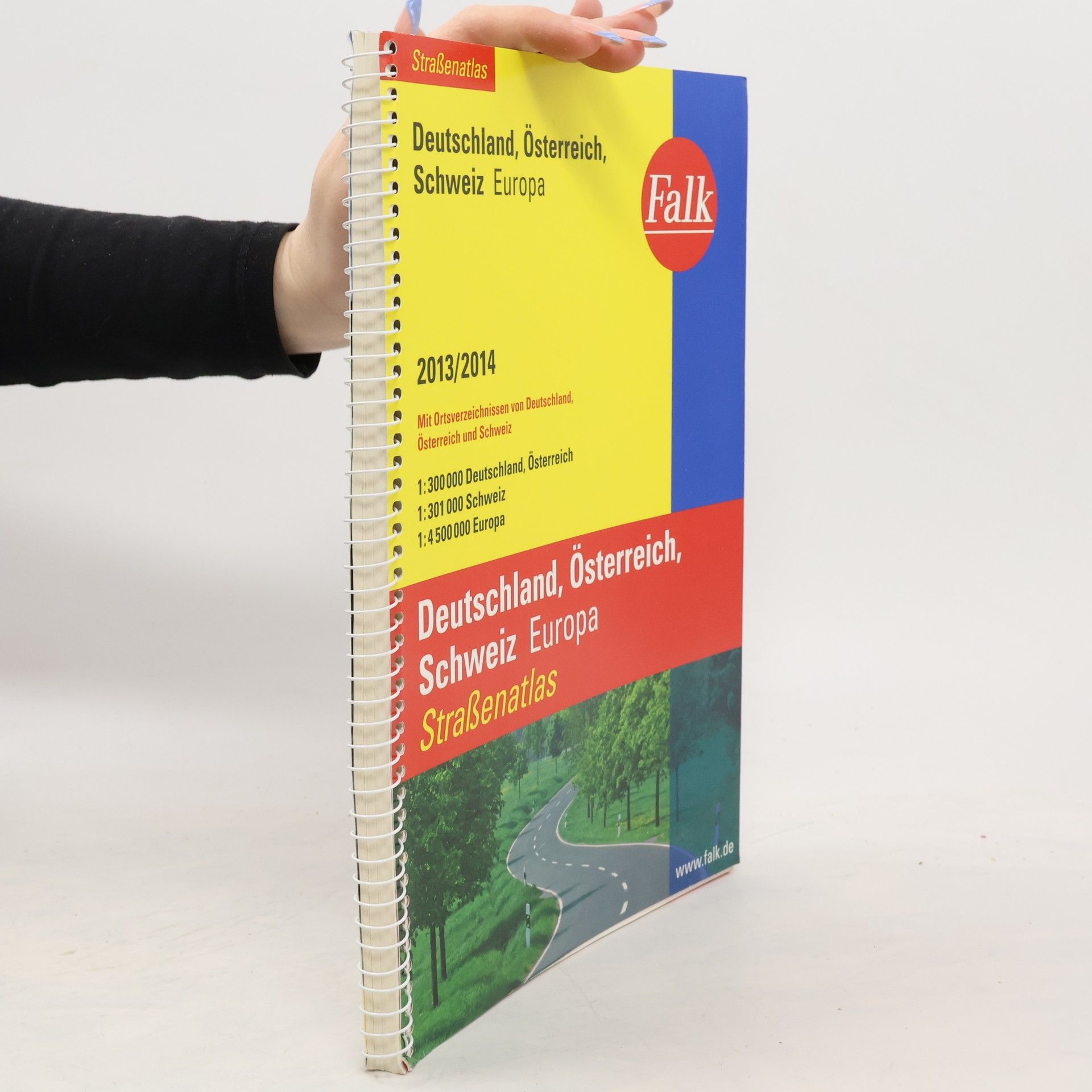 Collectif d'auteurs Deutschland, Österreich, Schweiz, Europa. Straßenatlas 2013/2014