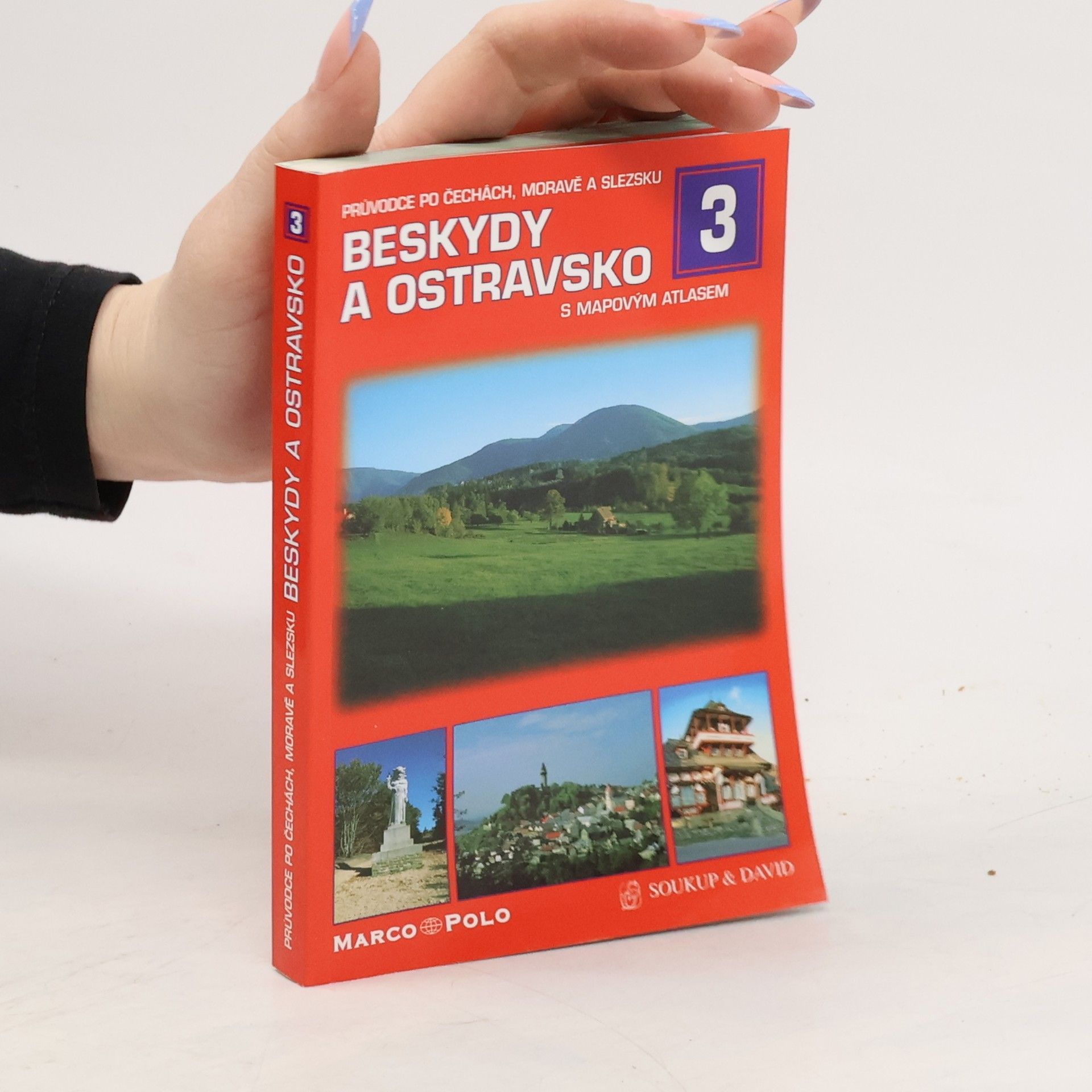 Peter David Beskydy a Ostravsko s mapovým atlasem