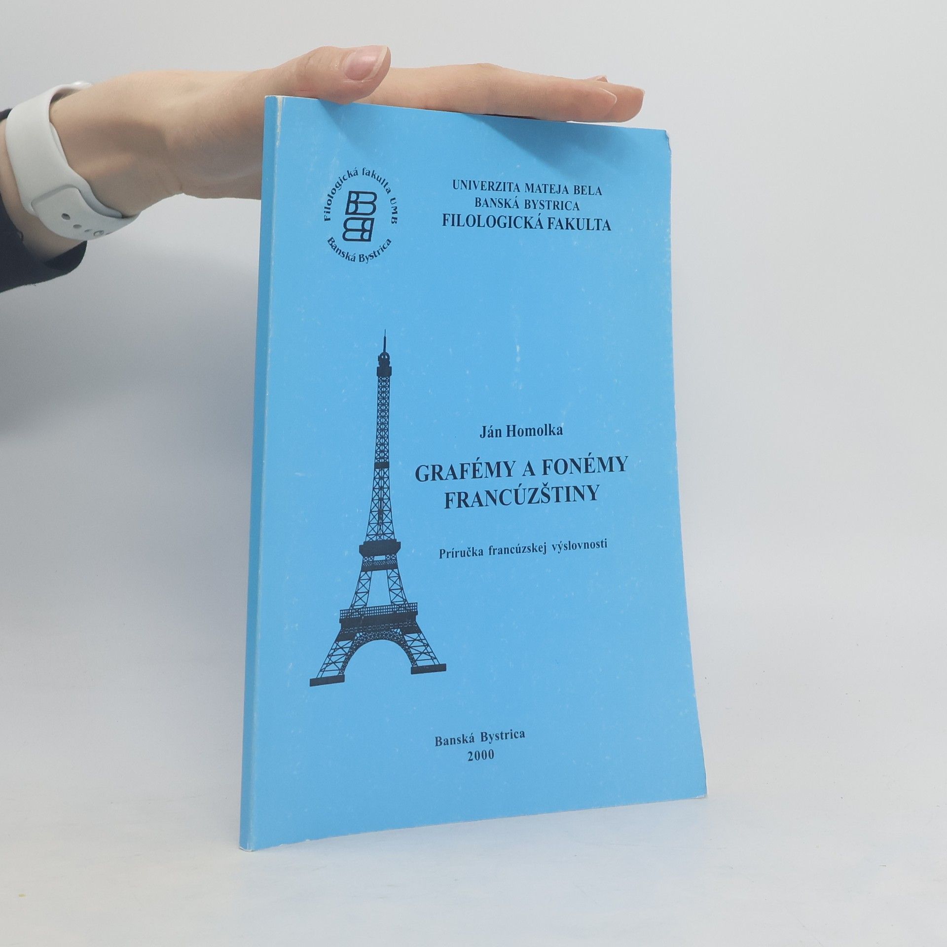 Jan Homolka Grafémy a fonémy francúzštiny