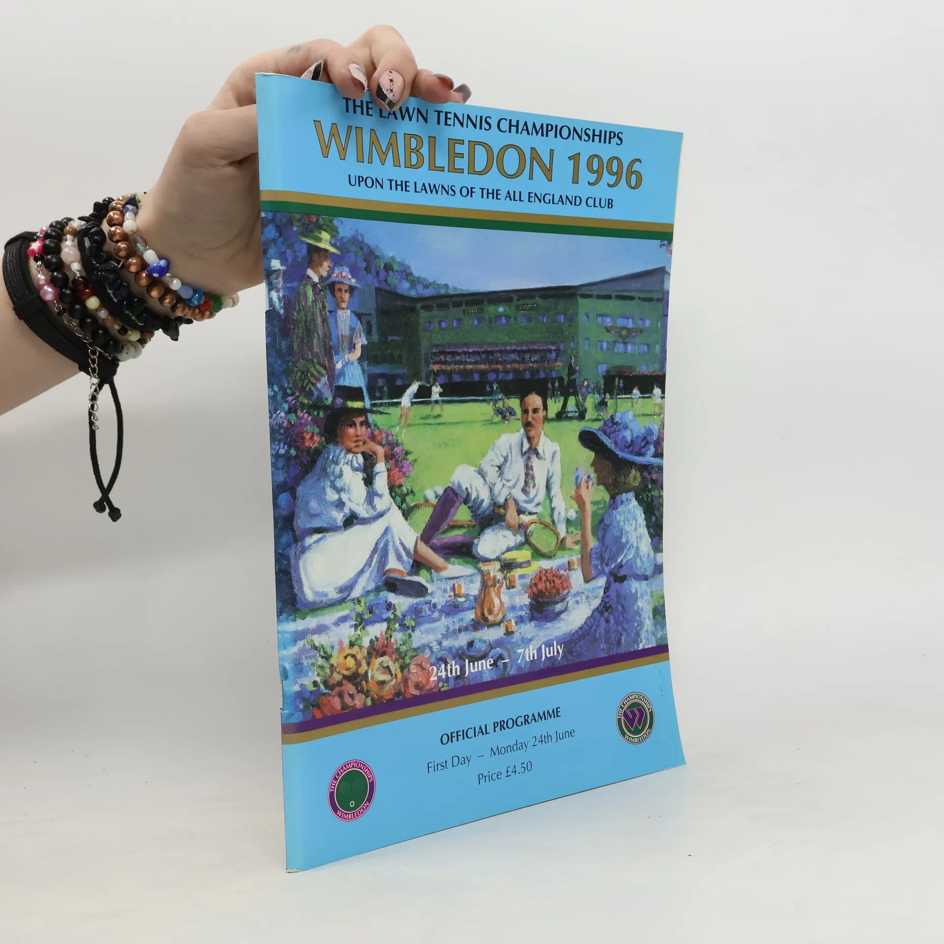 The Lawn Tennis Championships: Wimbledon 1996. 24th June - 7th July | Kniha | mäkká | kolektiv | EN