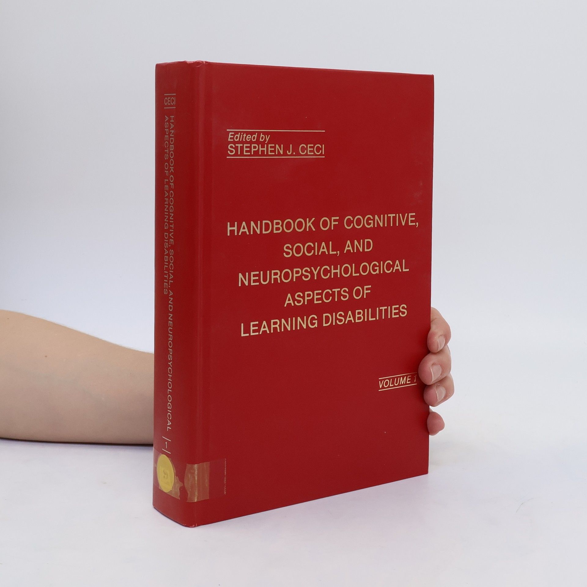 Stephen J. Ceci  Handbook of Cognitive, Social, and Neuropsychological Aspects of Learning Disabilities 1
