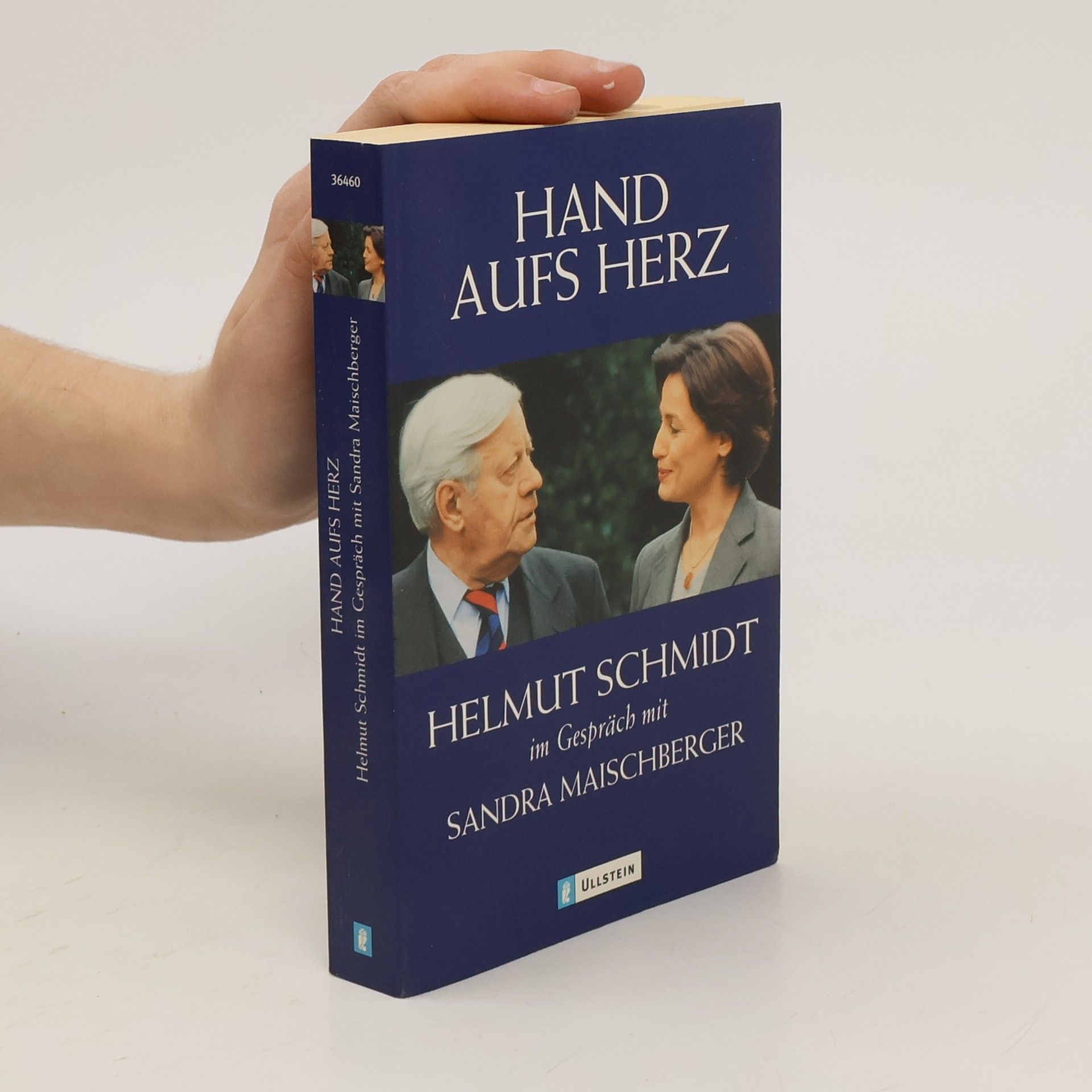 Helmut Schmidt Hand aufs Herz