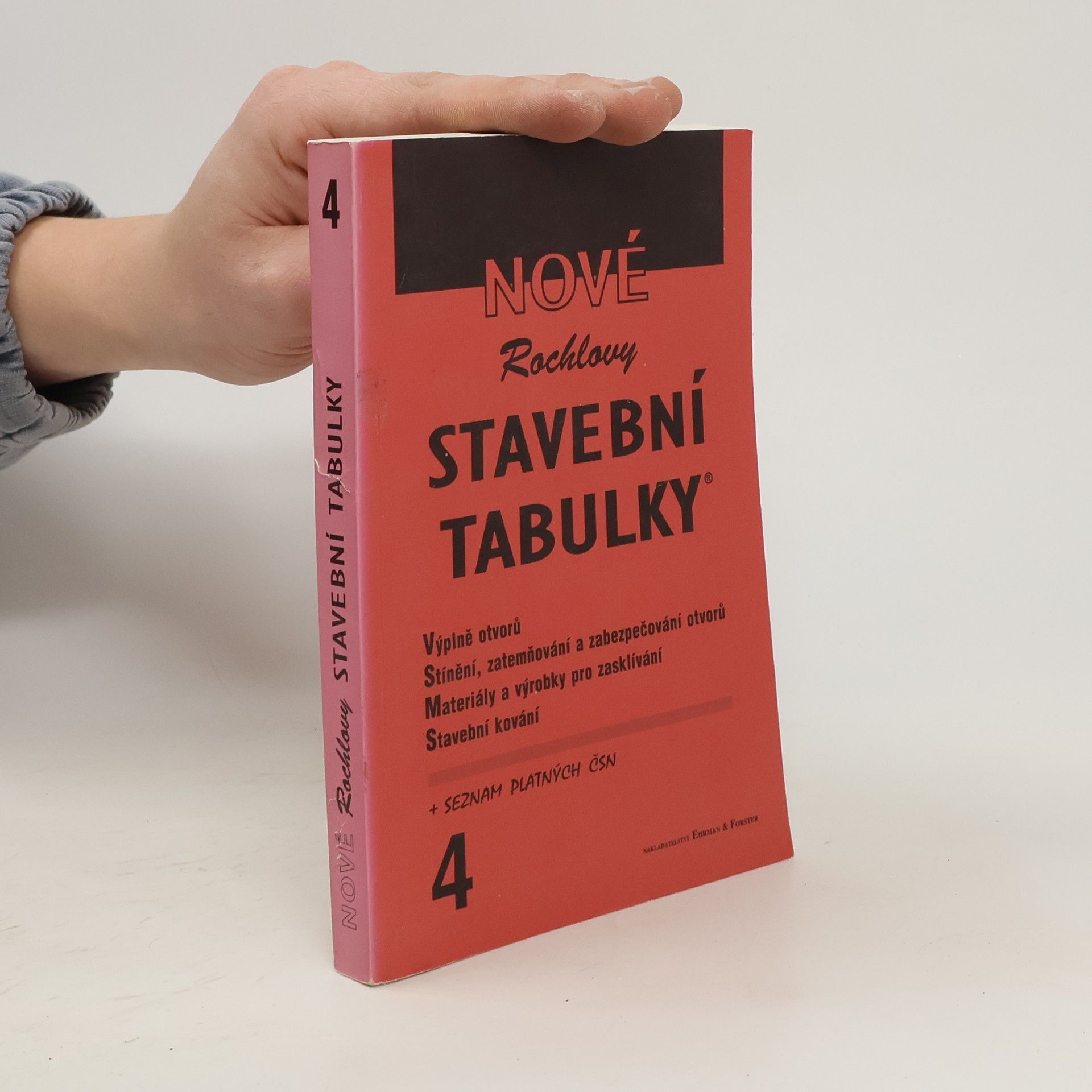 Jolana Slavíčková Nové Rochlovy stavební tabulky 4