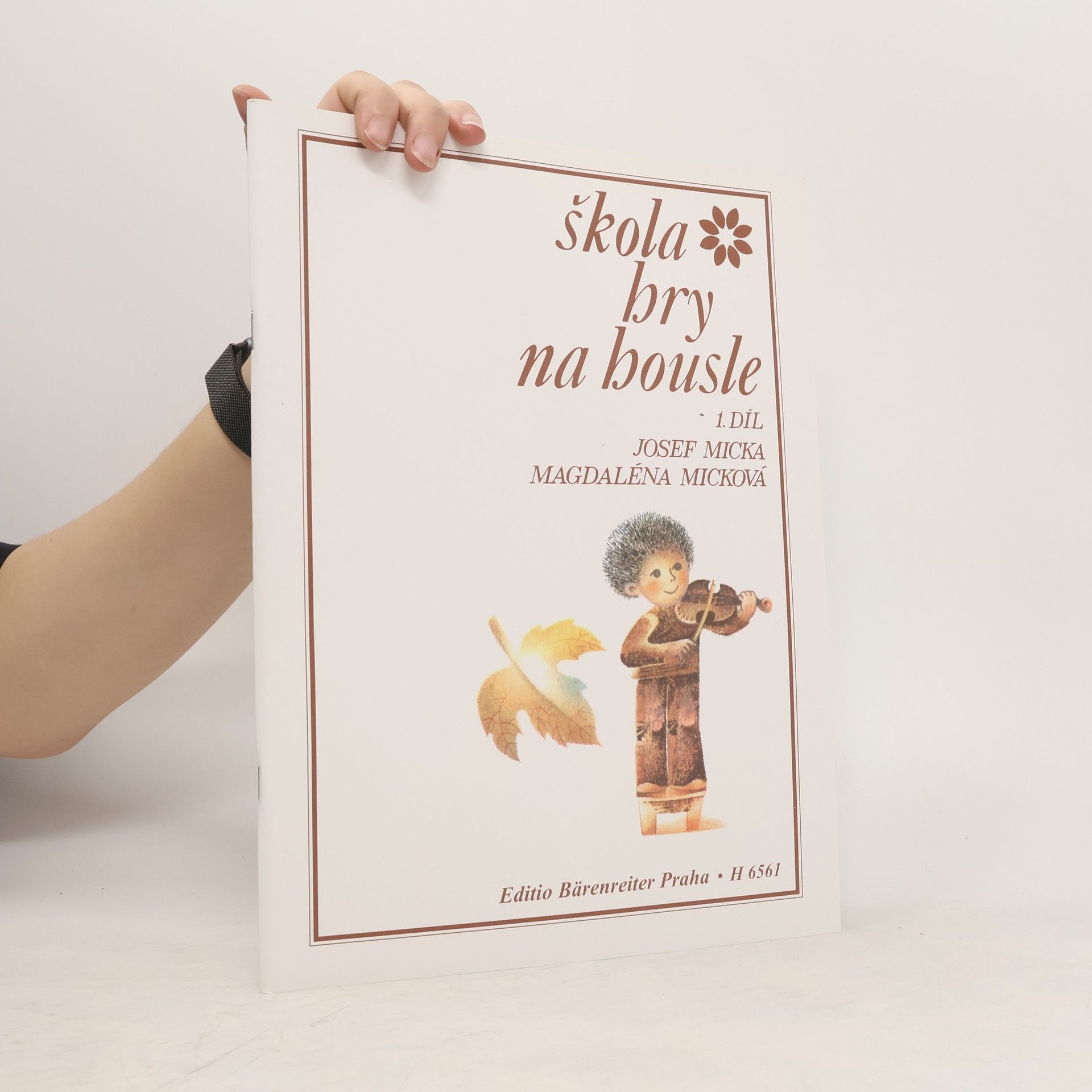 Josef Micka Škola hry na housle 1.díl