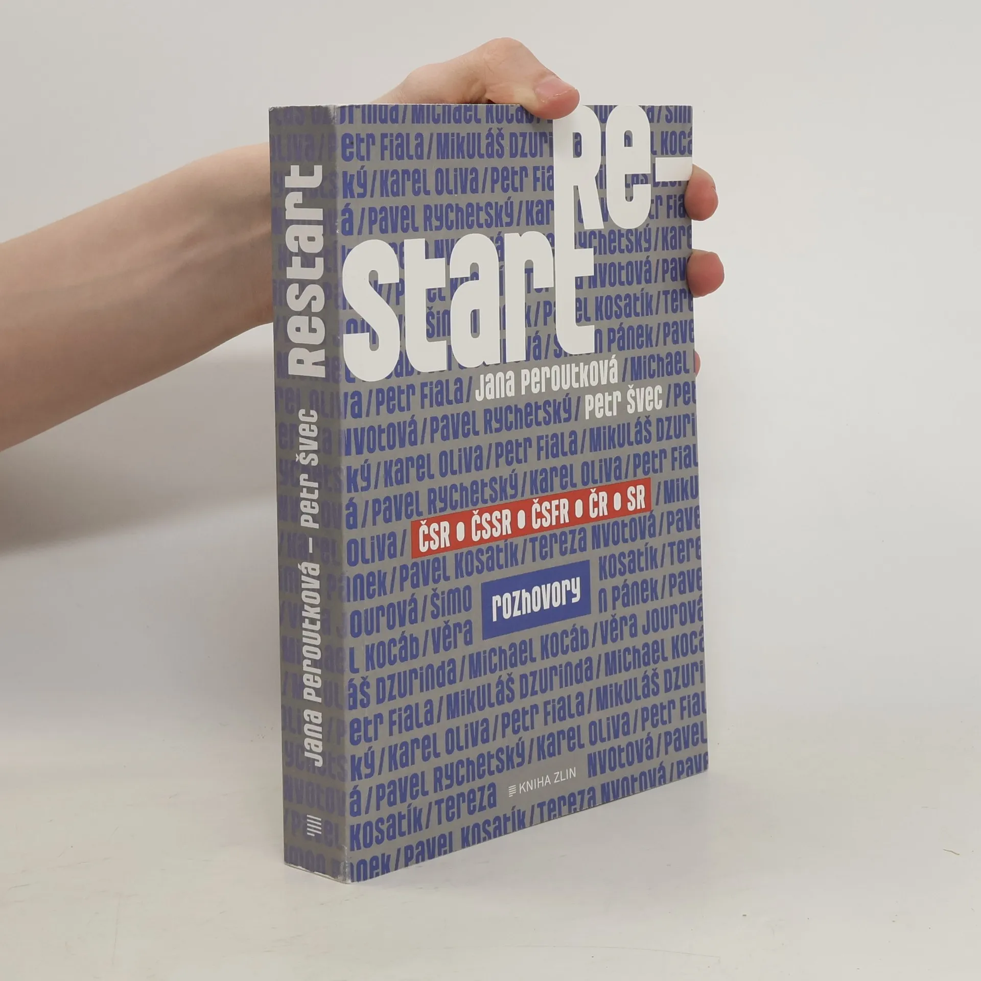 Restart : ČSR, ČSSR, ČSFR, ČR, SR | Kniha | mäkká | Jana Peroutková | CS