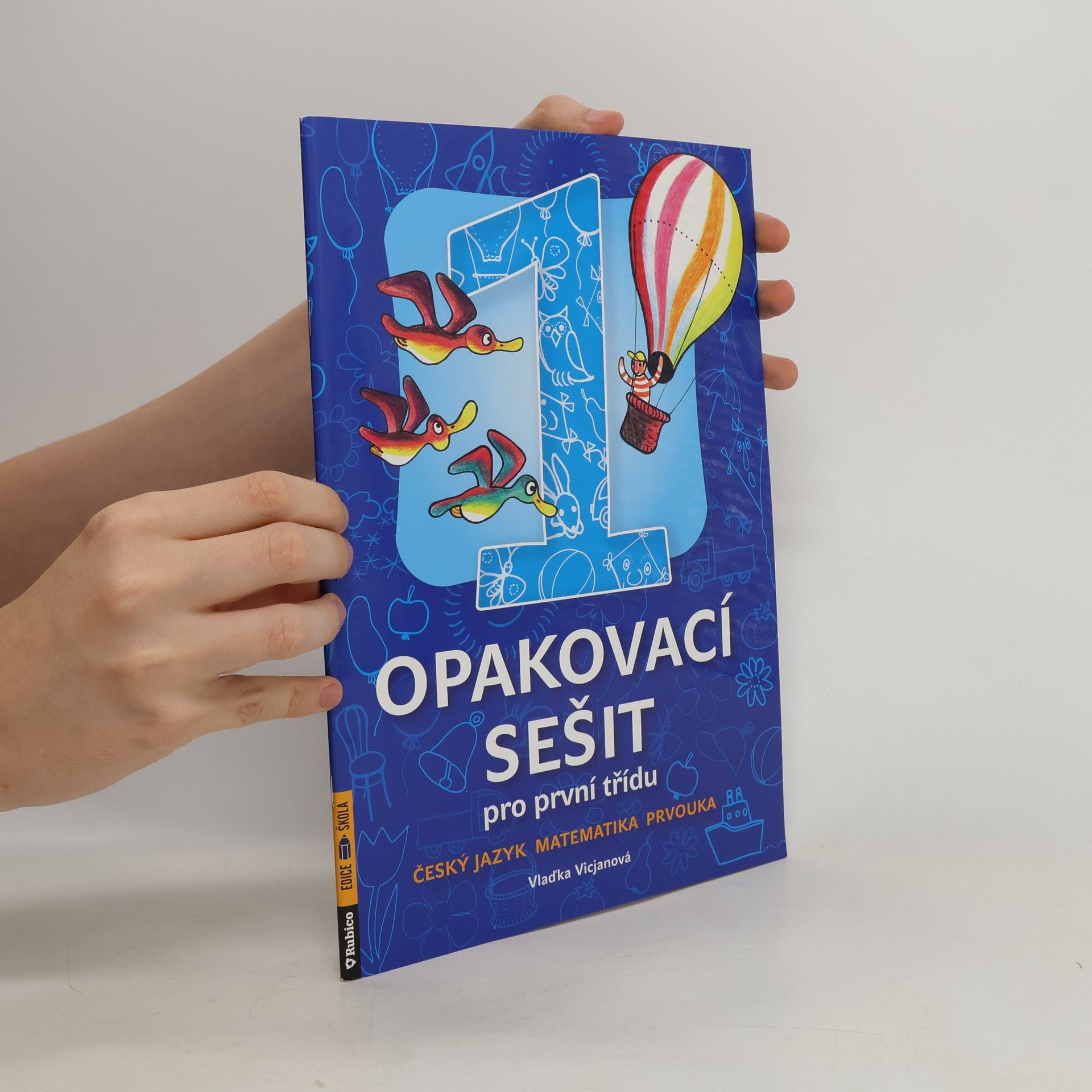 Vlaďka Gregorková Vicjanová Opakovací sešit pro první třídu : český jazyk, matematika, prvouka