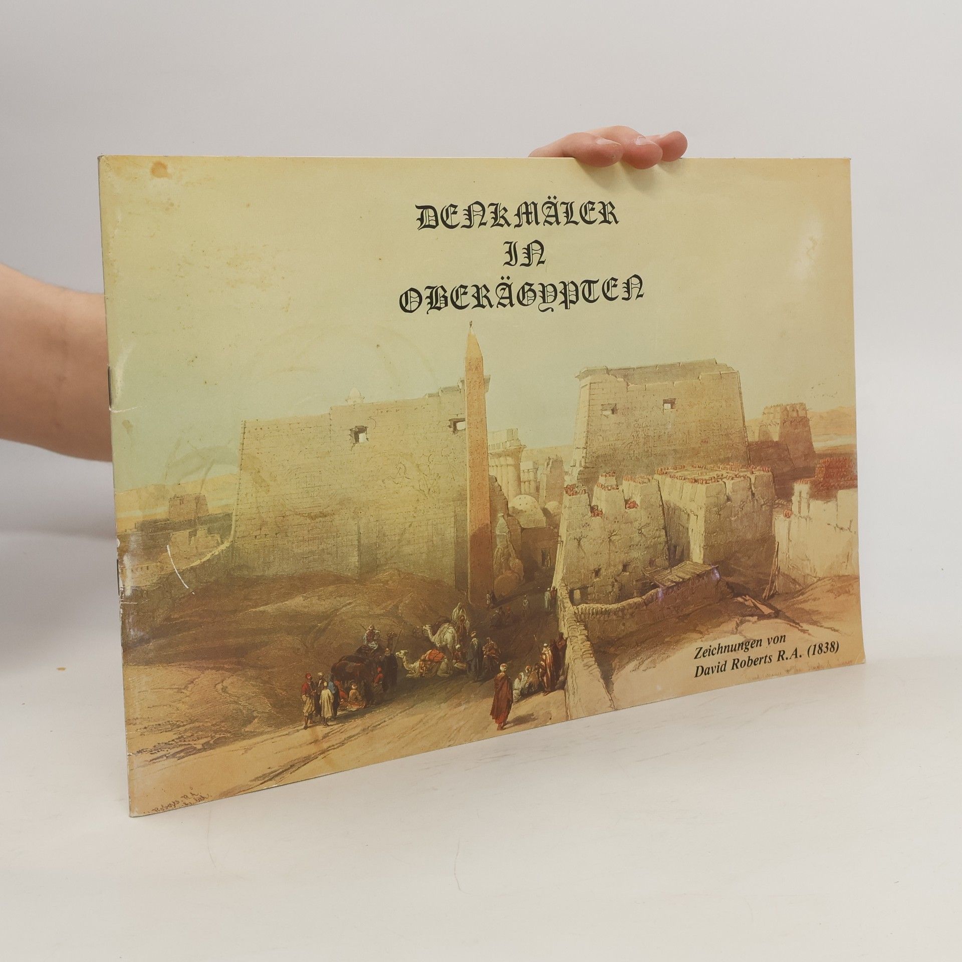 David Roberts Denkmäler in Oberägypten