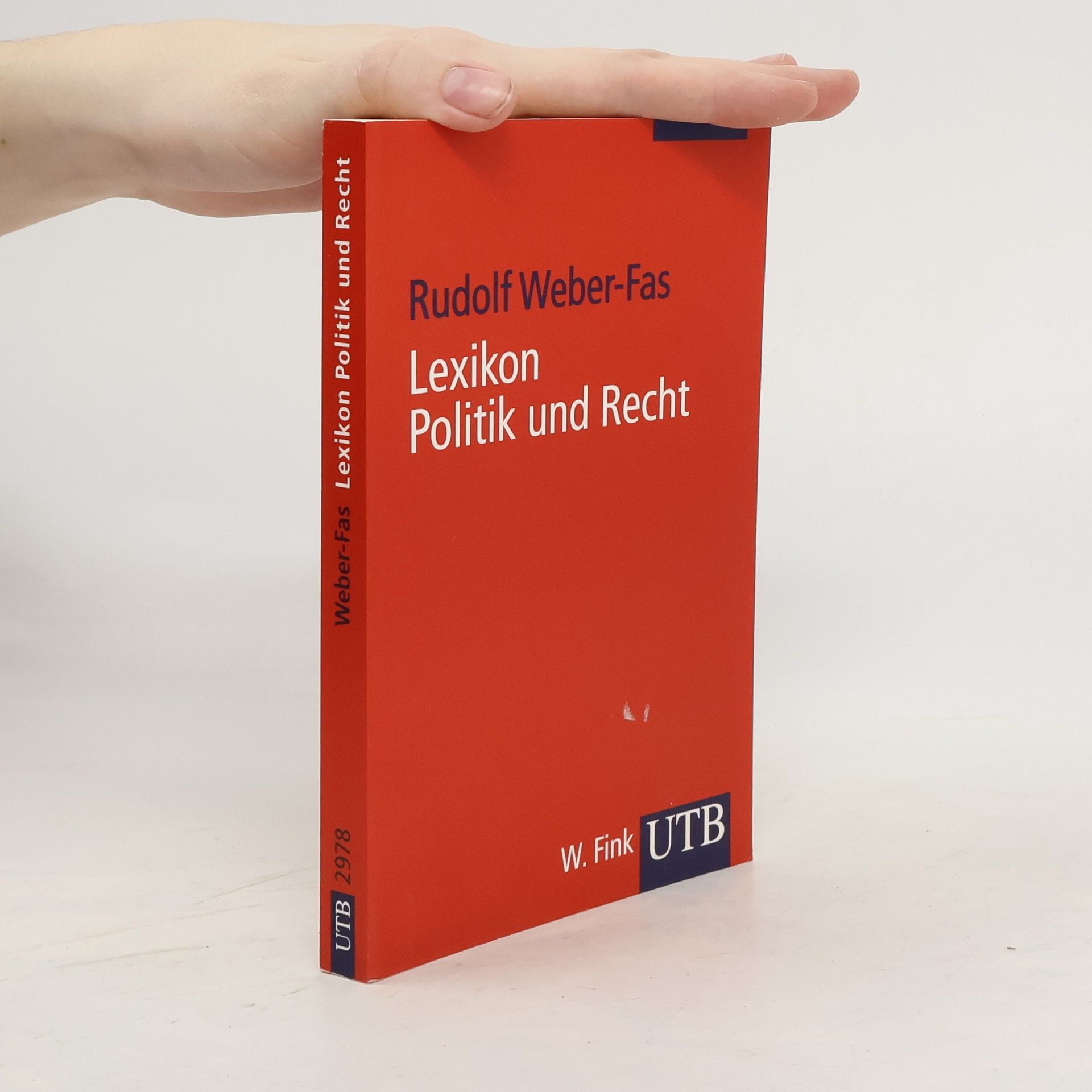 Rudolf Weber Lexikon Politik und Recht