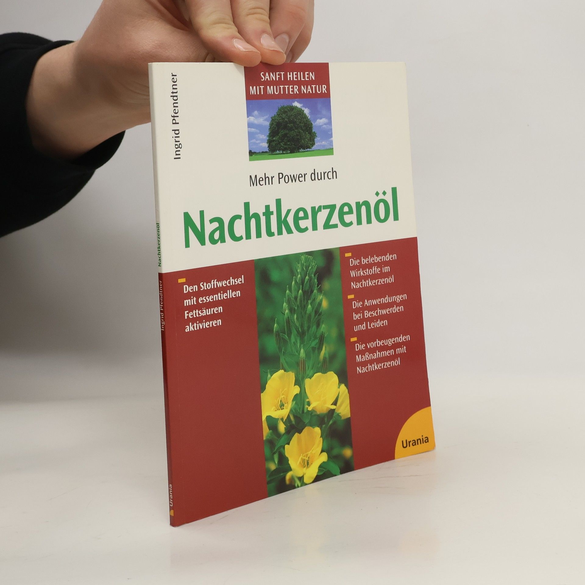 Ingrid Pfendtner Mehr Power durch Nachtkerzenöl