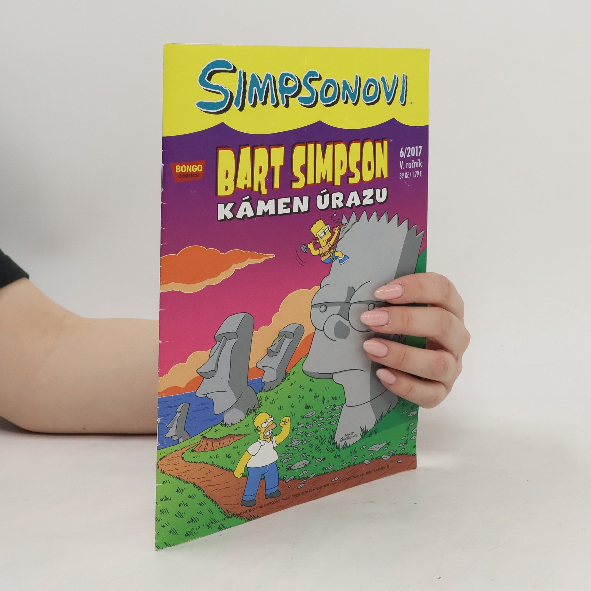 Matt Groening Bart Simpson 06/2017: Kámen úrazu