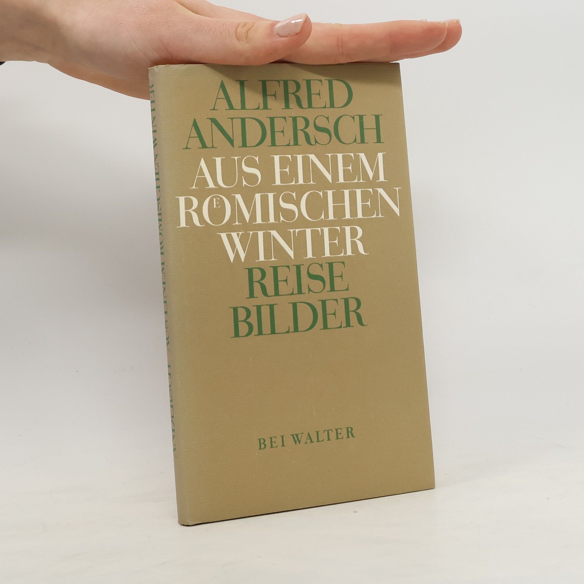 Alfred Andersch Aus Einem Römischen Winter