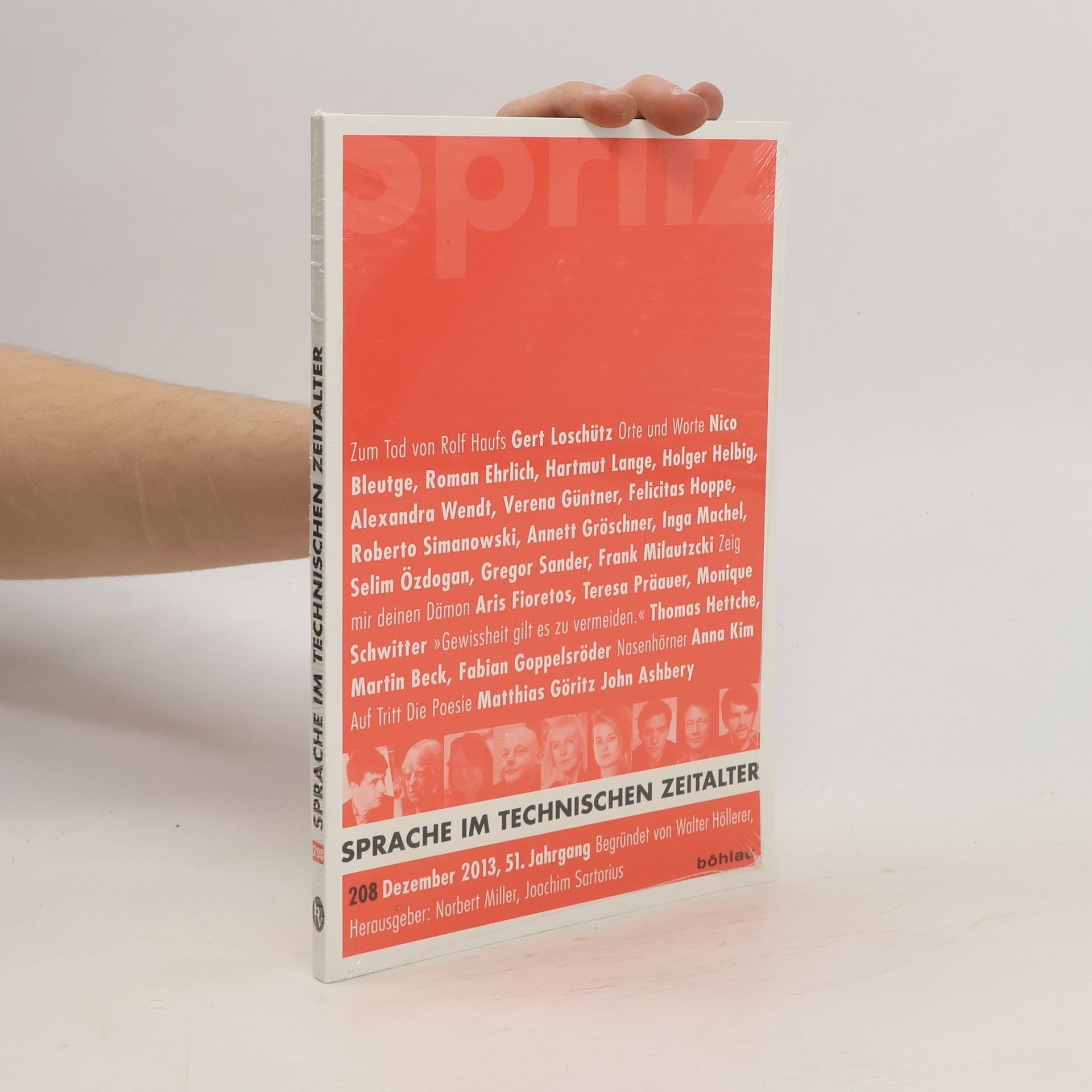 AA.VV. Sprache im technischen Zeitalter Dezember 2013