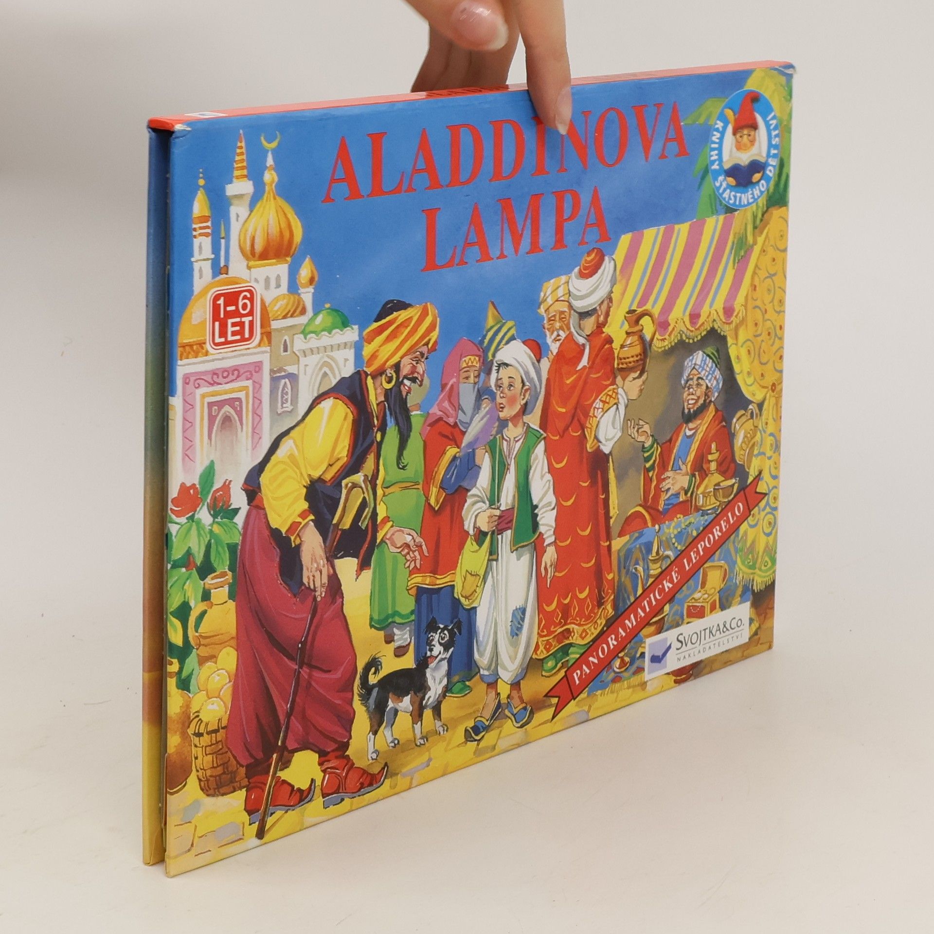 Joanna Nadin Aladinova Lampa (pop-up leporelo)