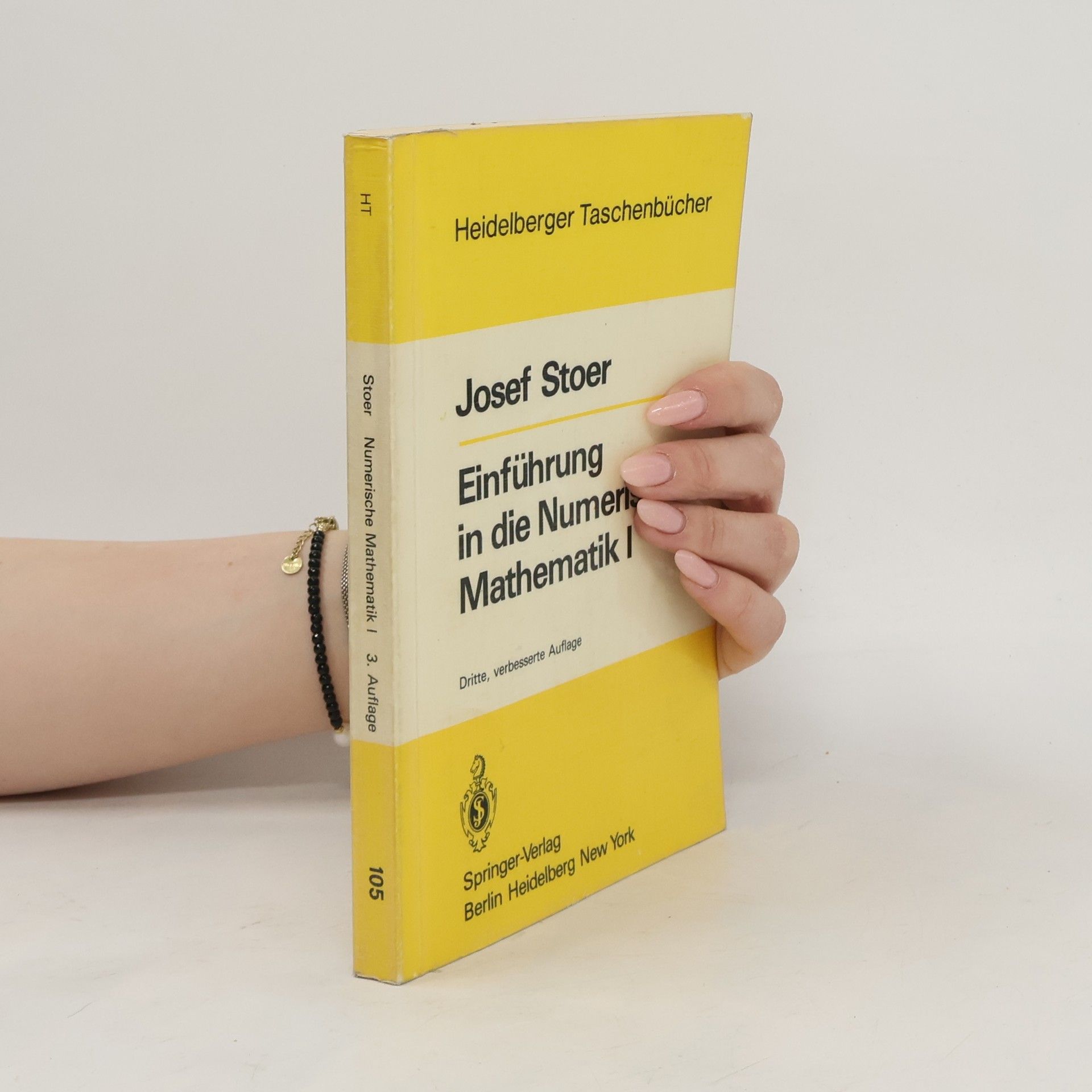 Josef Stoer Einführung in die numerische Mathematik I