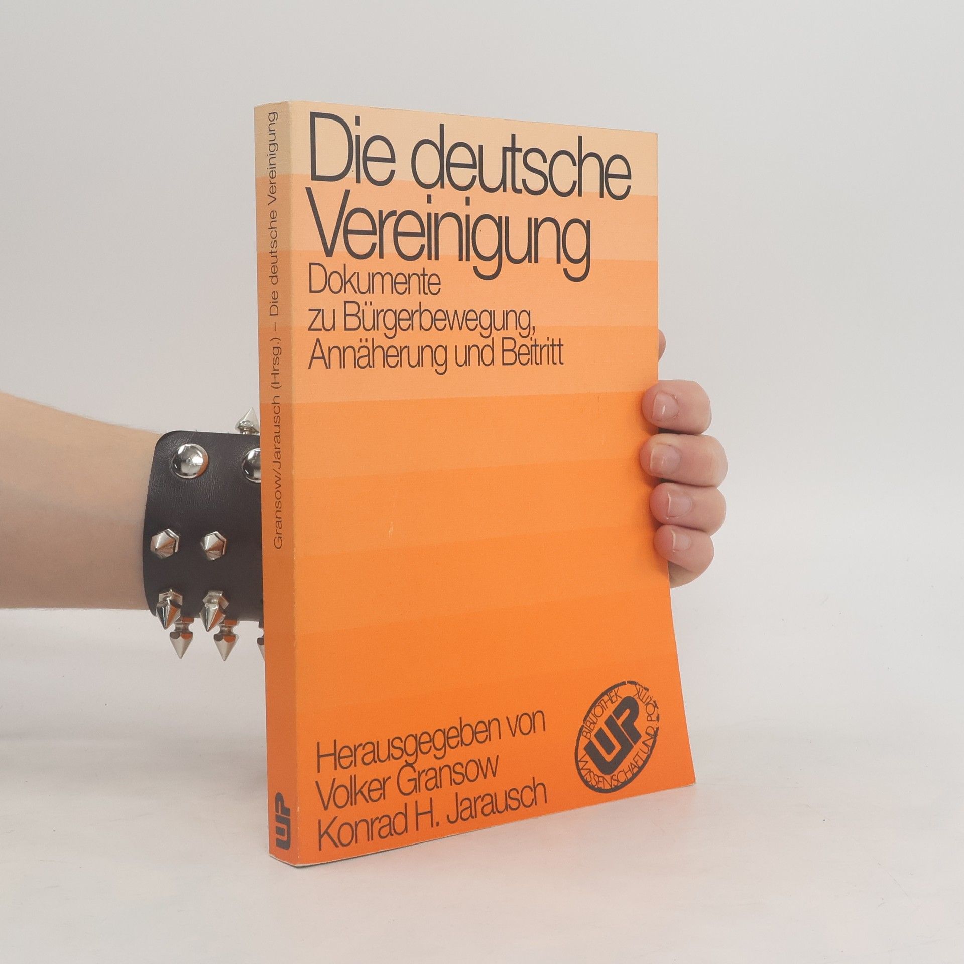 Volker Gransow Die deutsche Vereinigung