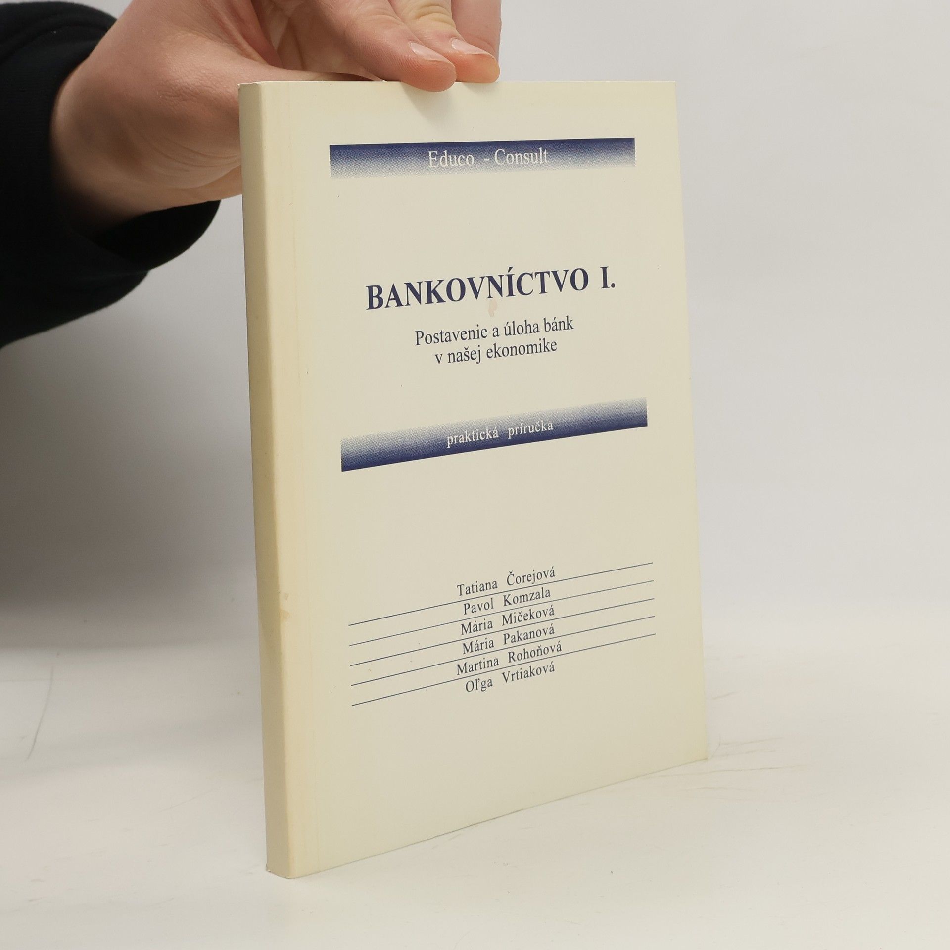 Tatiana Čorejová Bankovníctvo I.