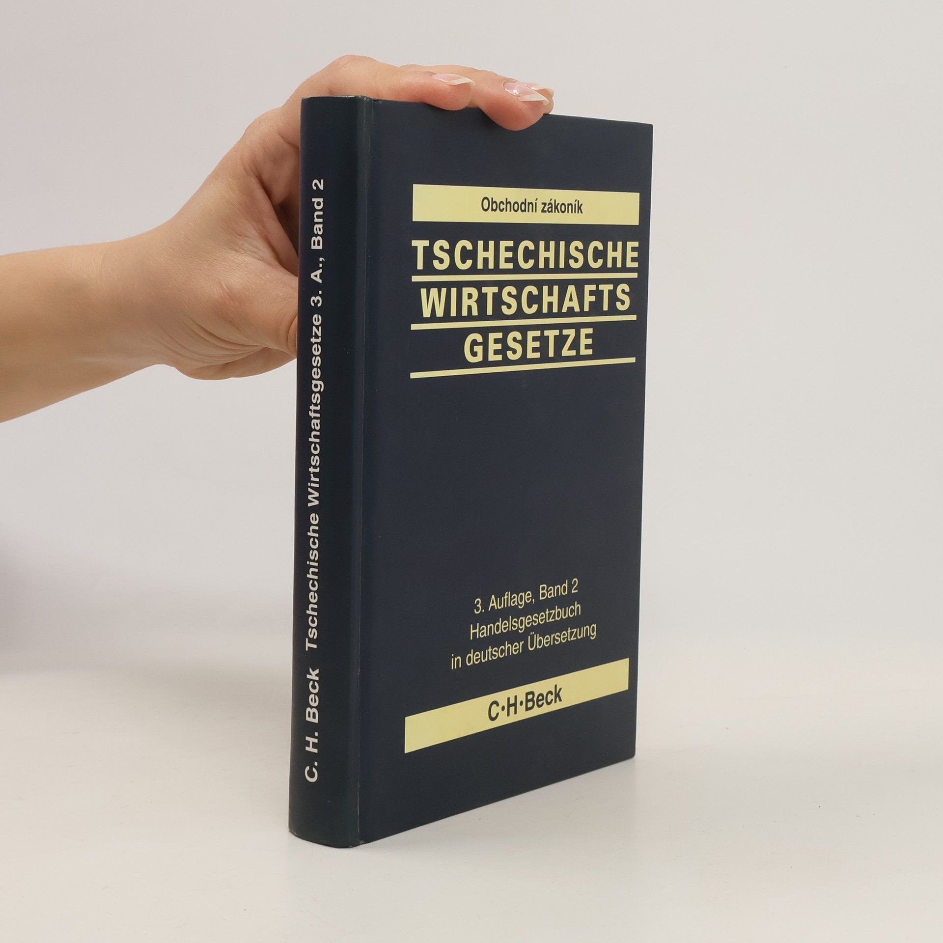 kolektiv Tschechische Wirtschaftsgesetze 3. Auflage, Band 2