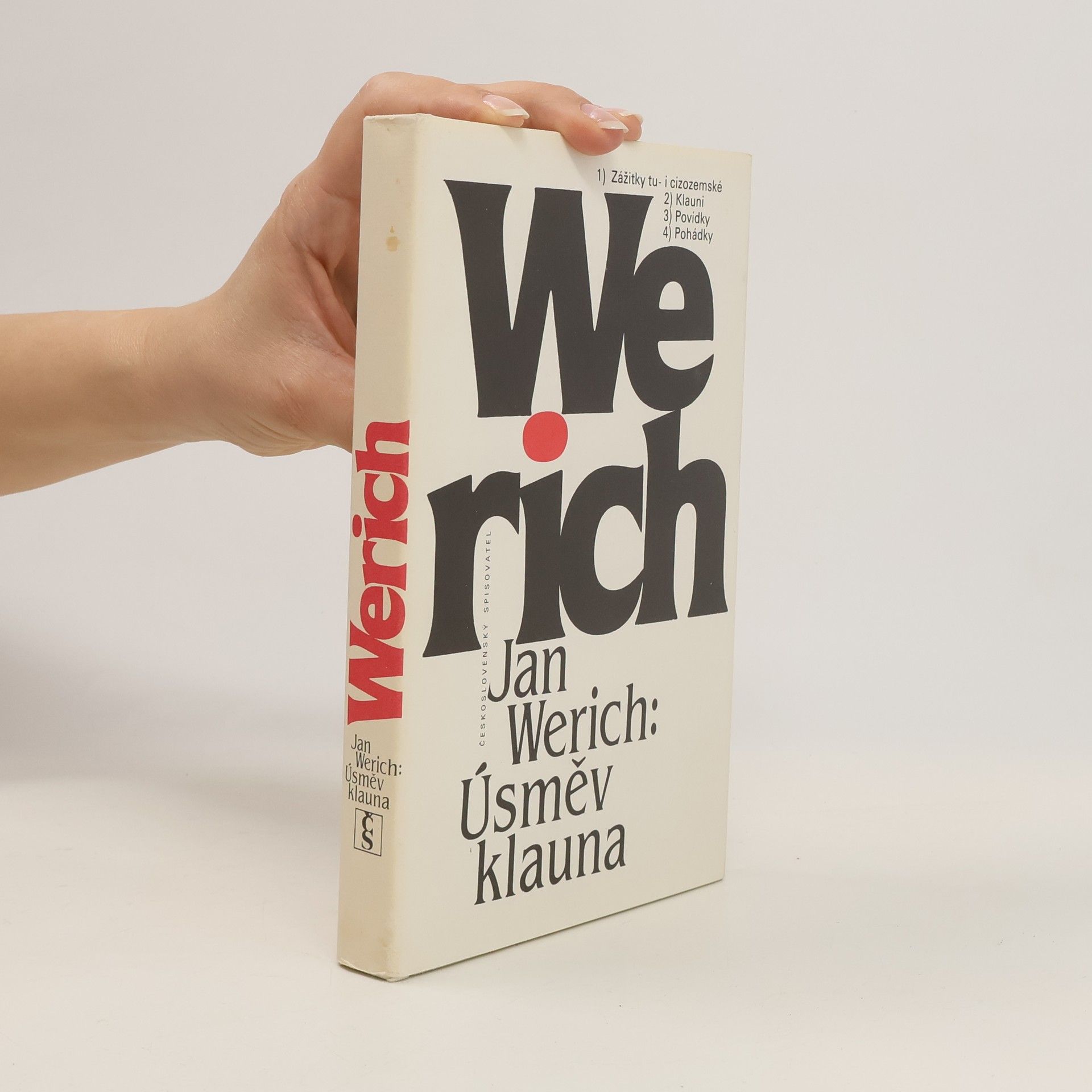 Jan Werich Úsměv klauna