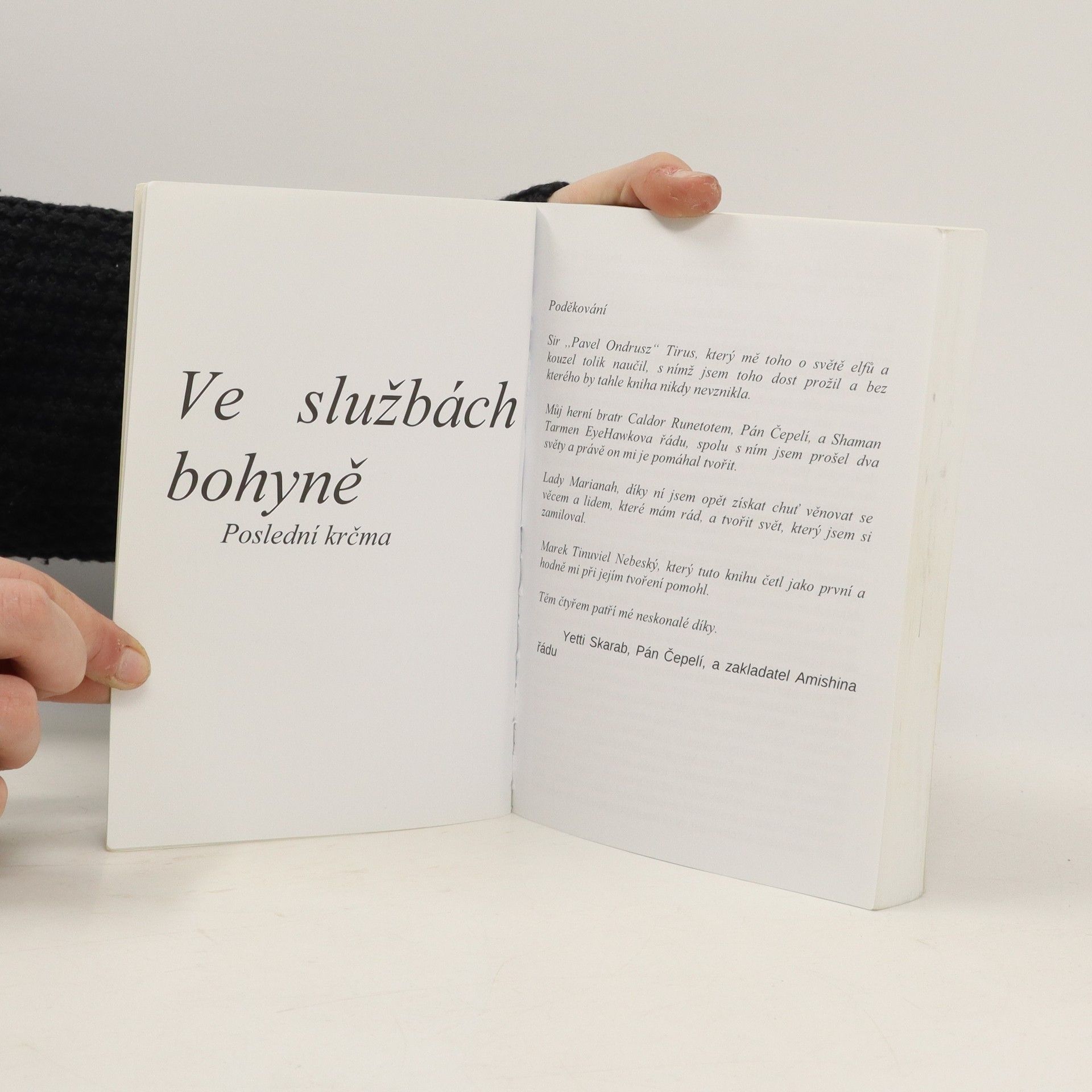 Jan Yetty Arbter Ve službách bohyně