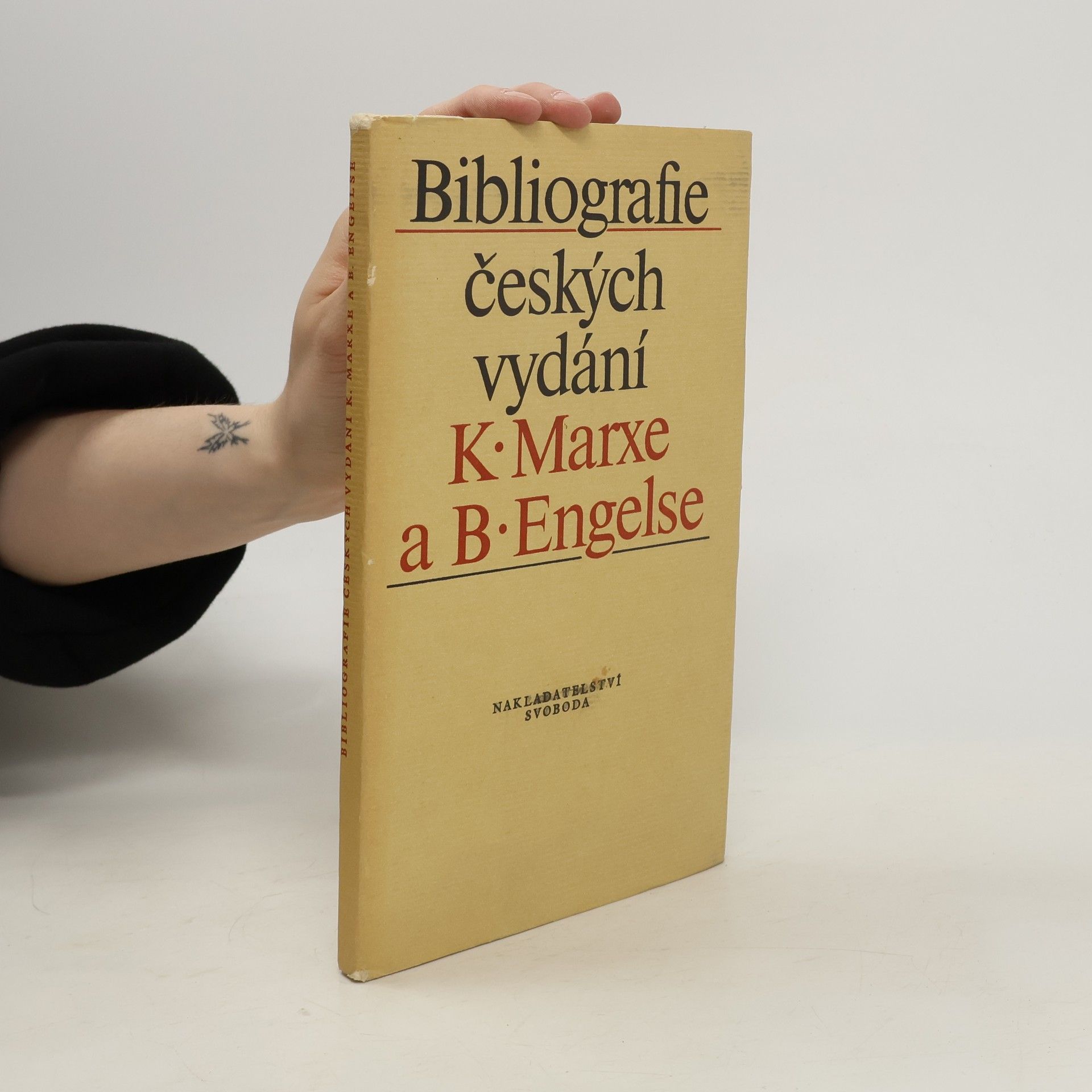 Jana Šustrová Bibliografie českých vydání K.Marxe a B.Engelse