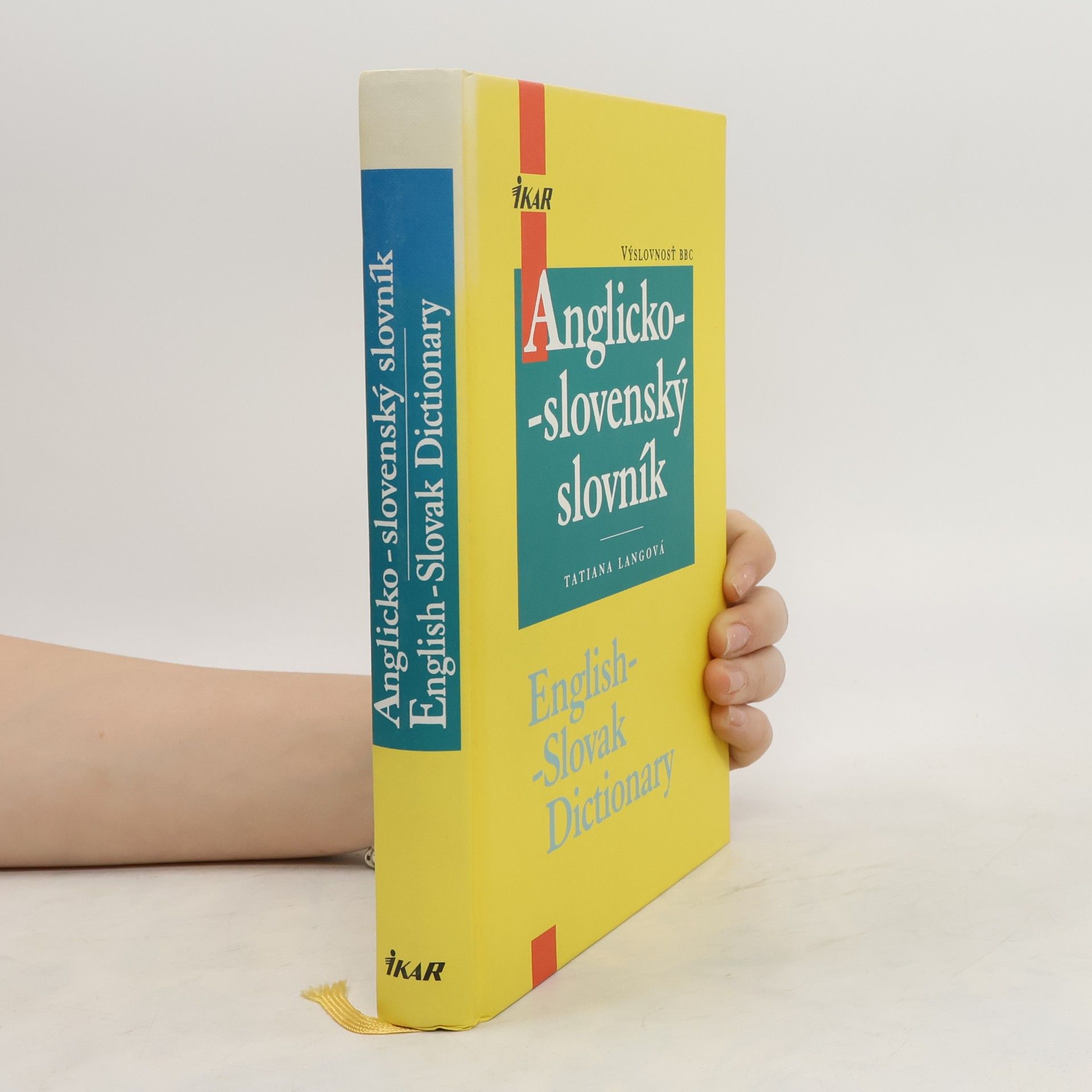 Tatiana Langová Anglicko-slovenský slovník : výslovnosť BBC = English-Slovak dictionary
