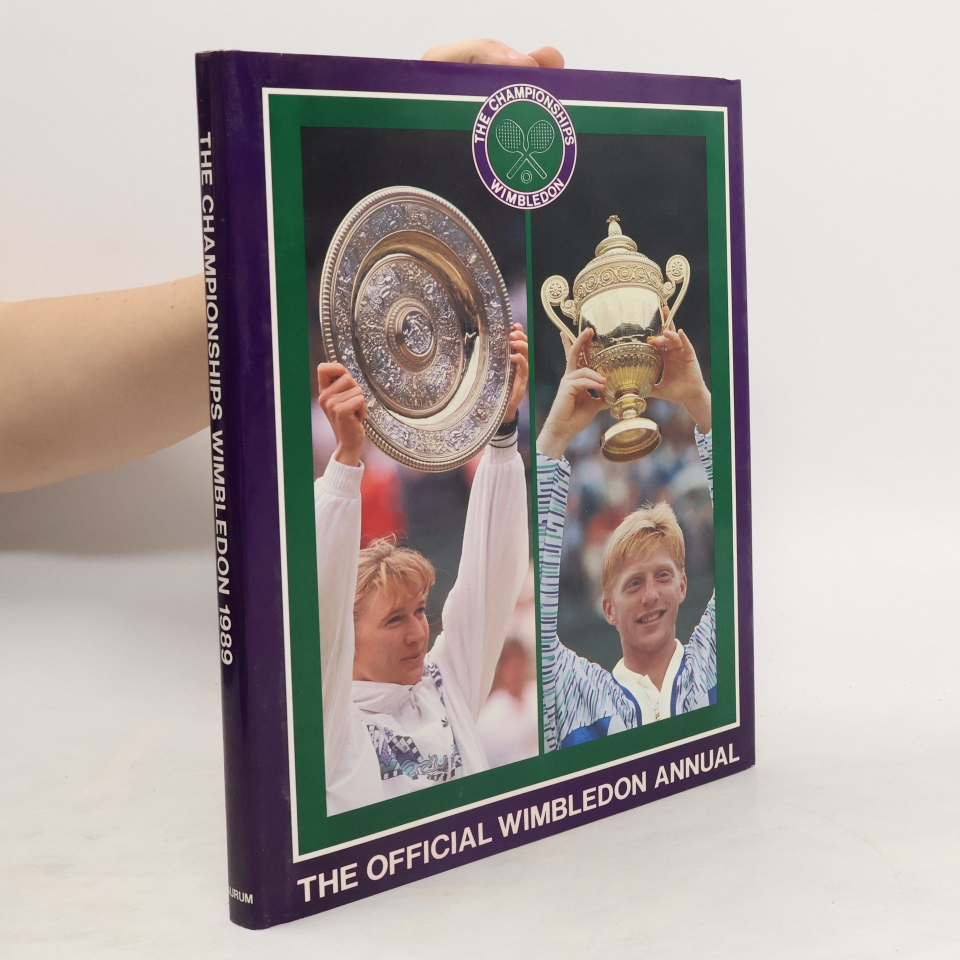 John Parsons  The Official Wimbledon Annual 1986