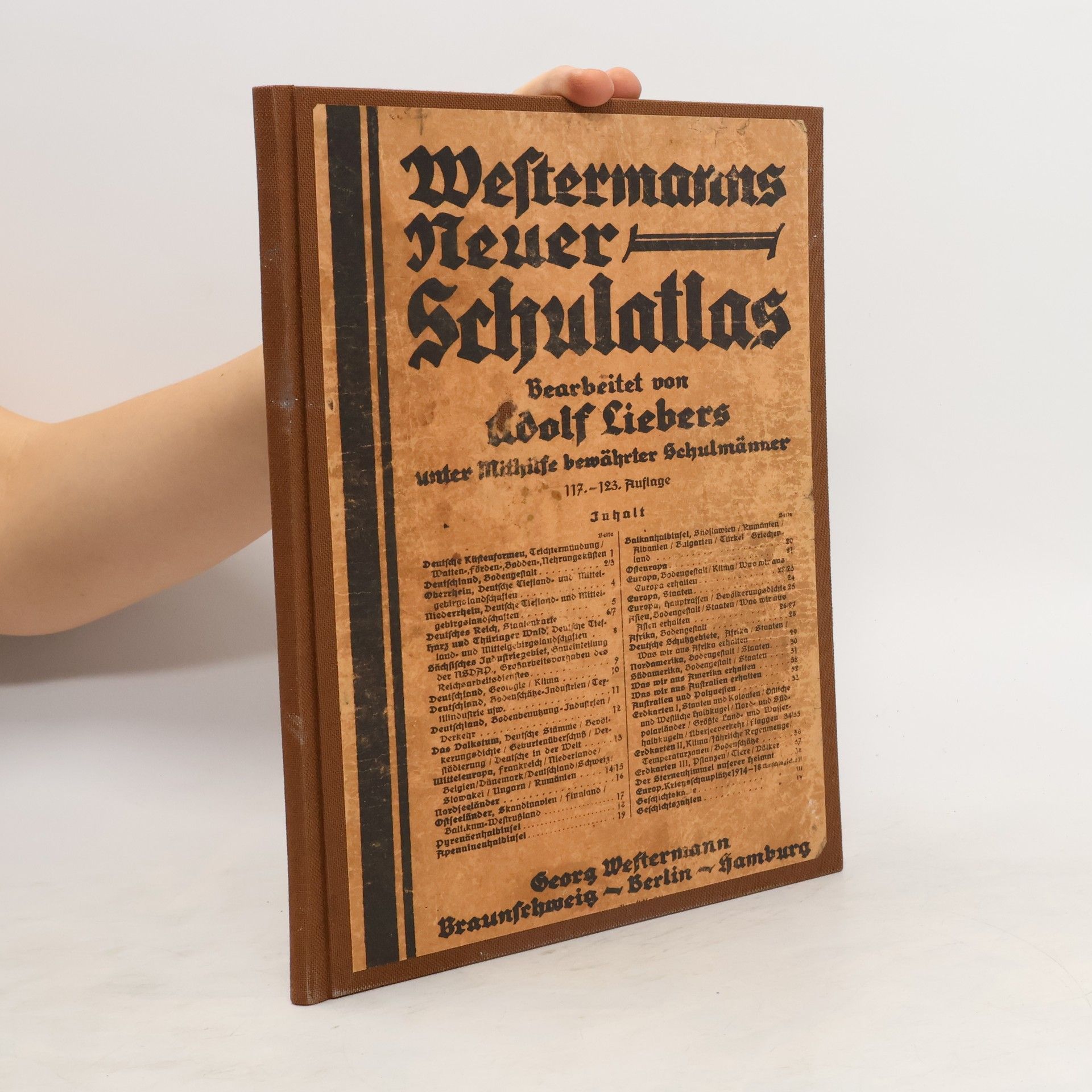 Georg Westermann Westermanns neuer Schulatlas