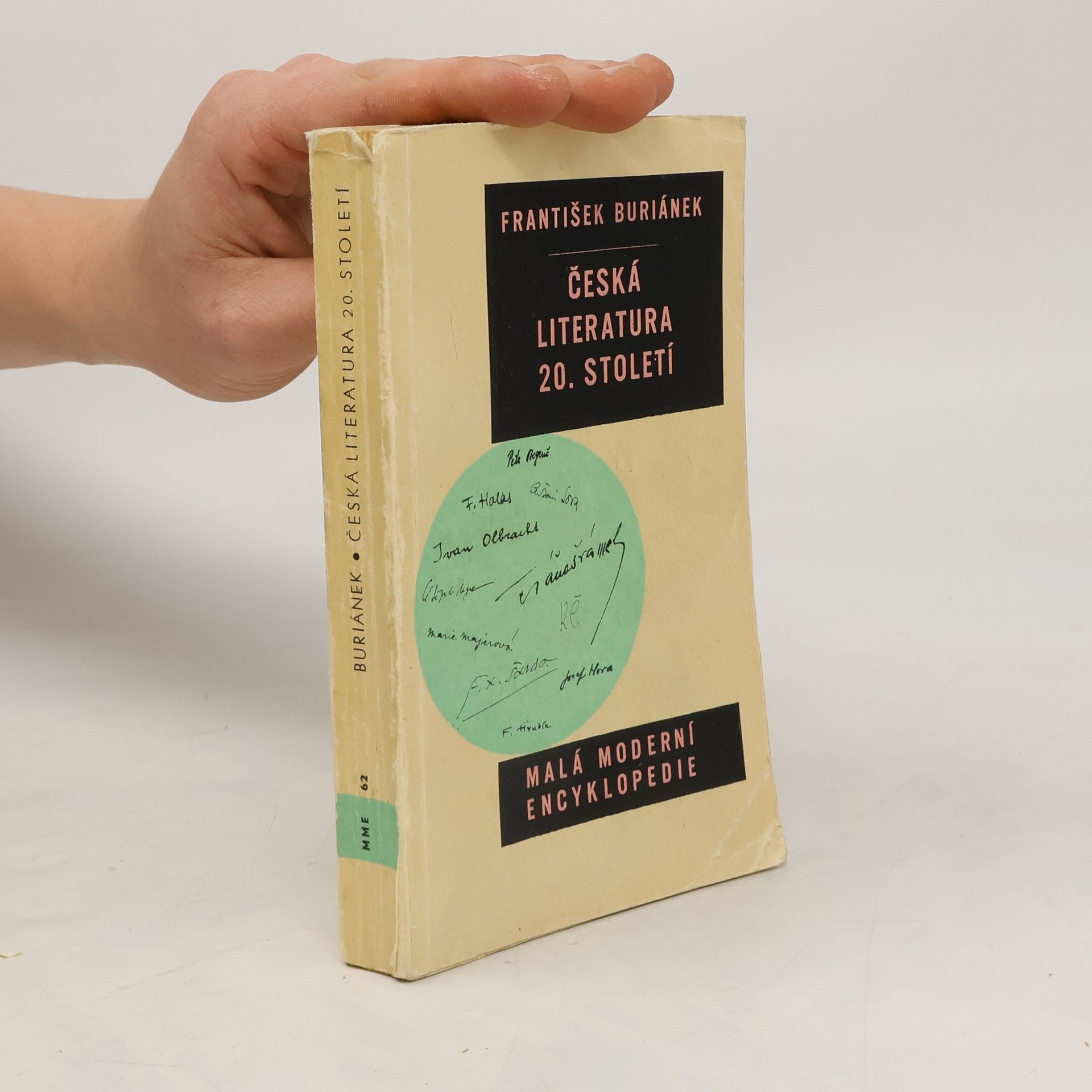 František Buriánek Česká literatura 20. století. Malá moderní encyklopedie