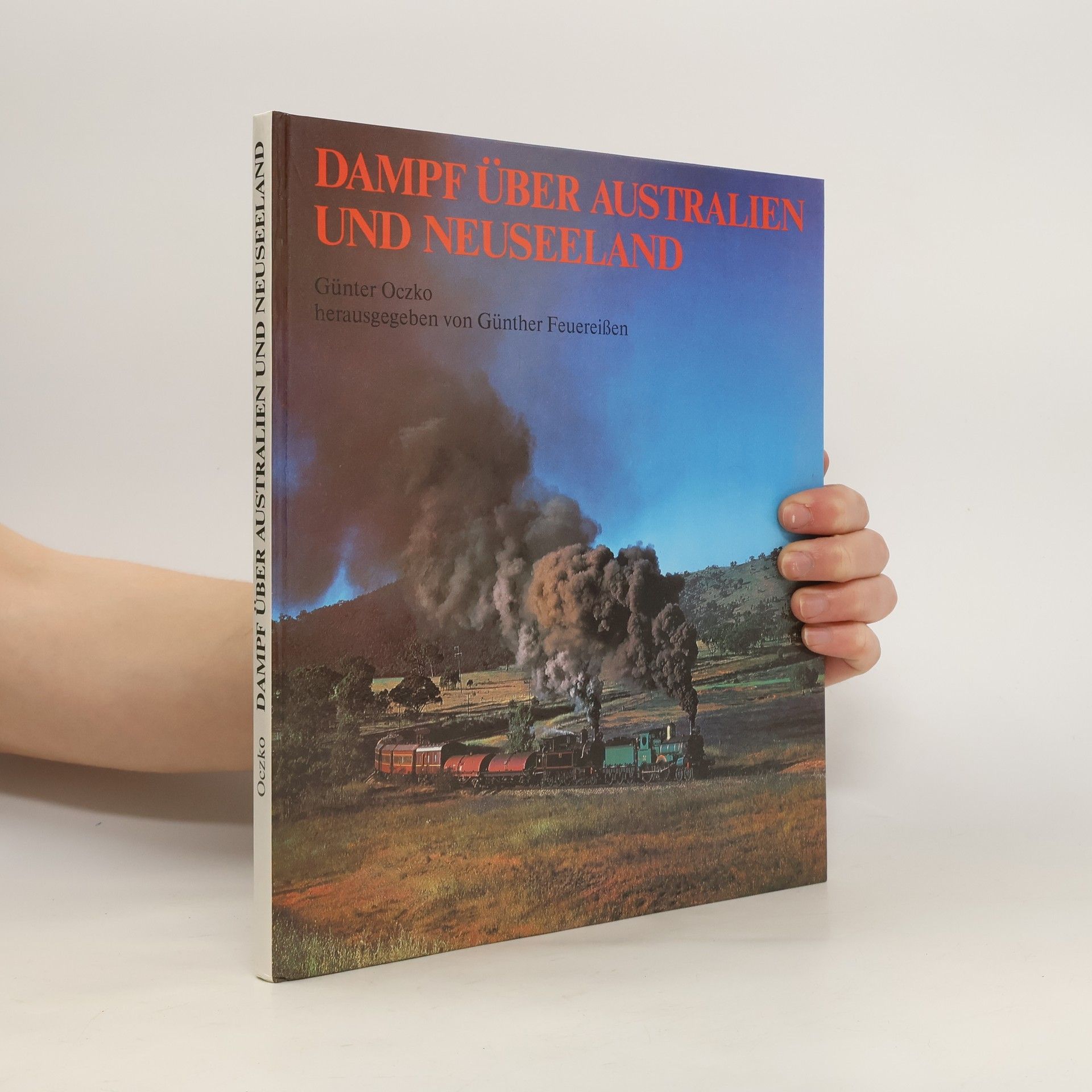 Günter Oczko Dampf über Australien und Neuseeland