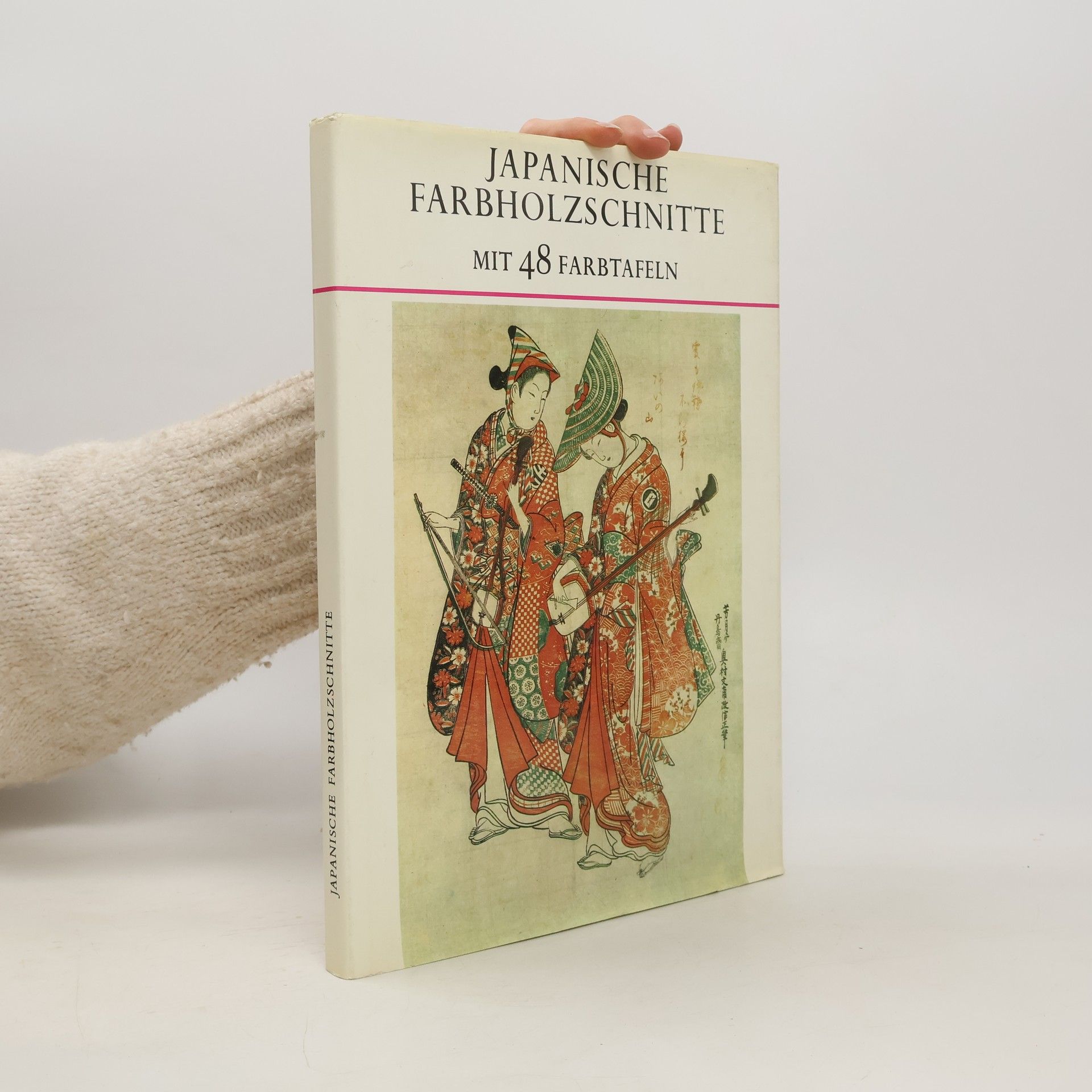 Autorenkollektiv Japanische Farbholzschnitte mit 48 Farbtafeln