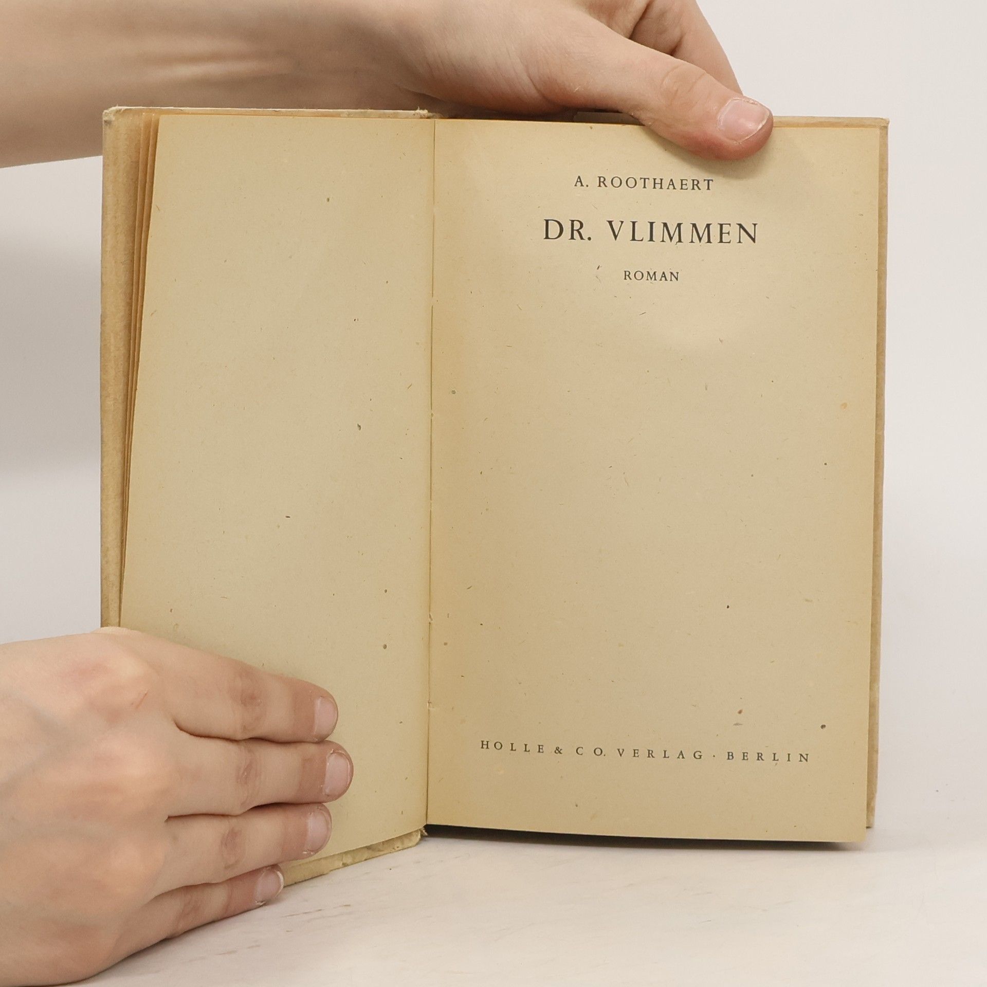 Antonius Roothaert Dr. Vlimmen