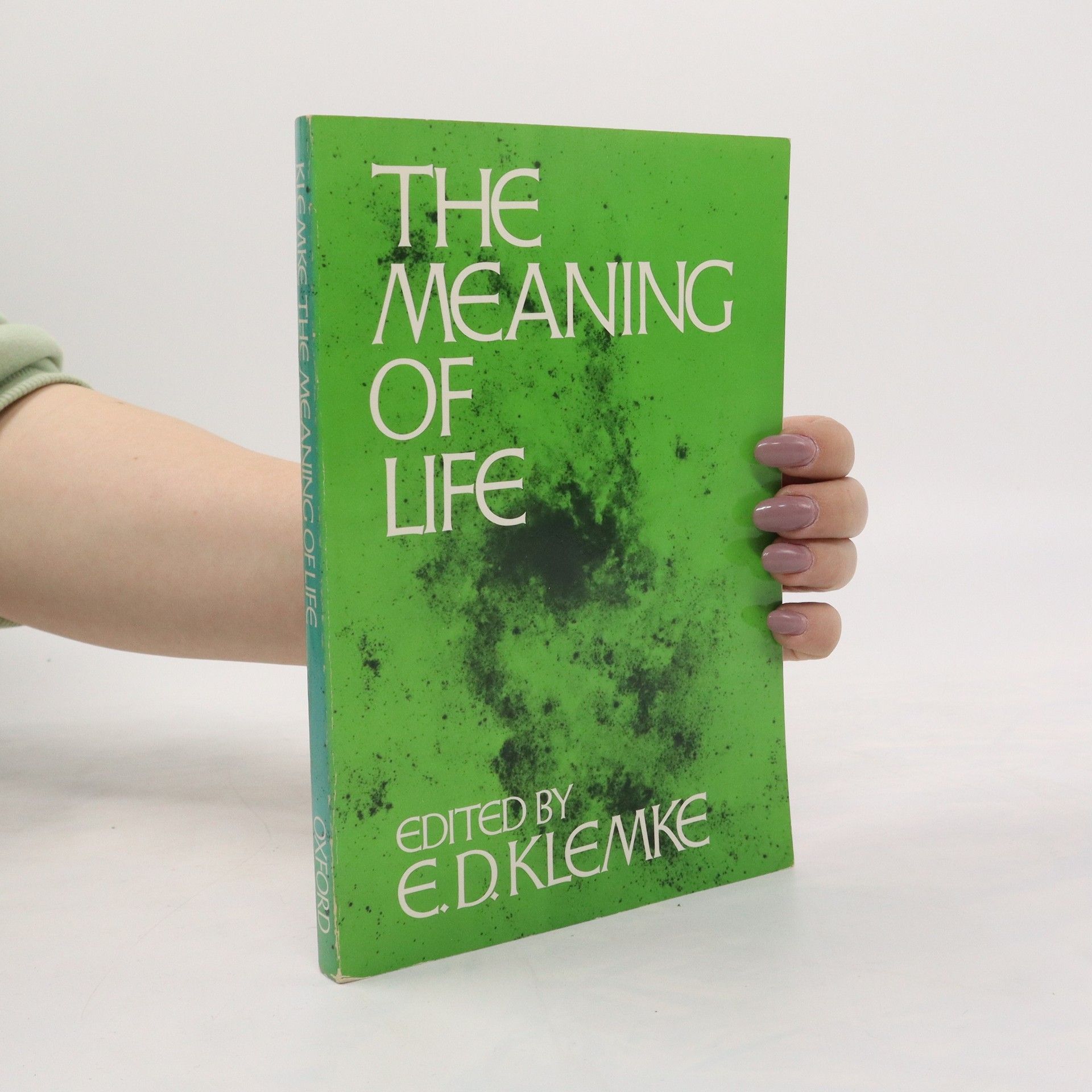E D Klemke The meaning of life