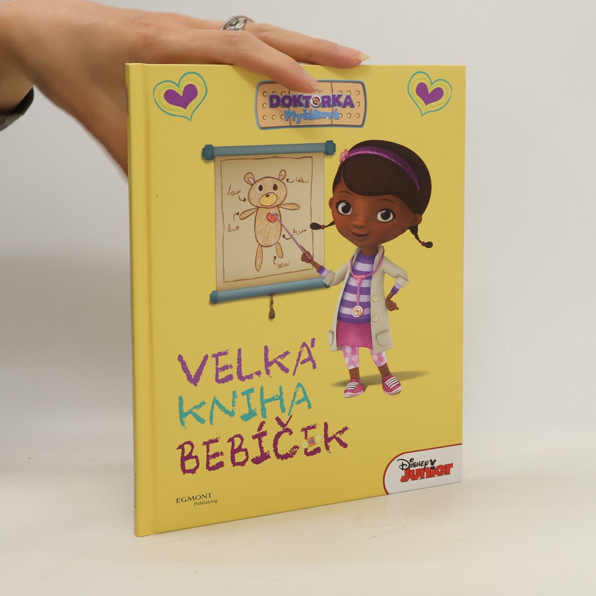 Walt Disney Doktorka Plyšáková - Velká kniha bebíček