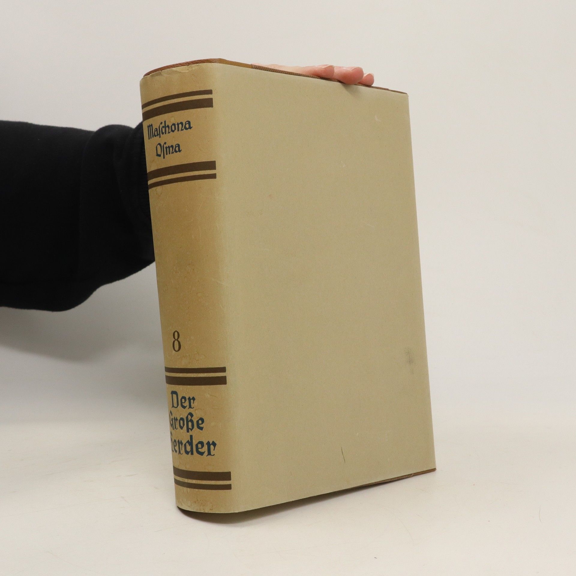 Johann Gottfried Herder Der Große Herder 8