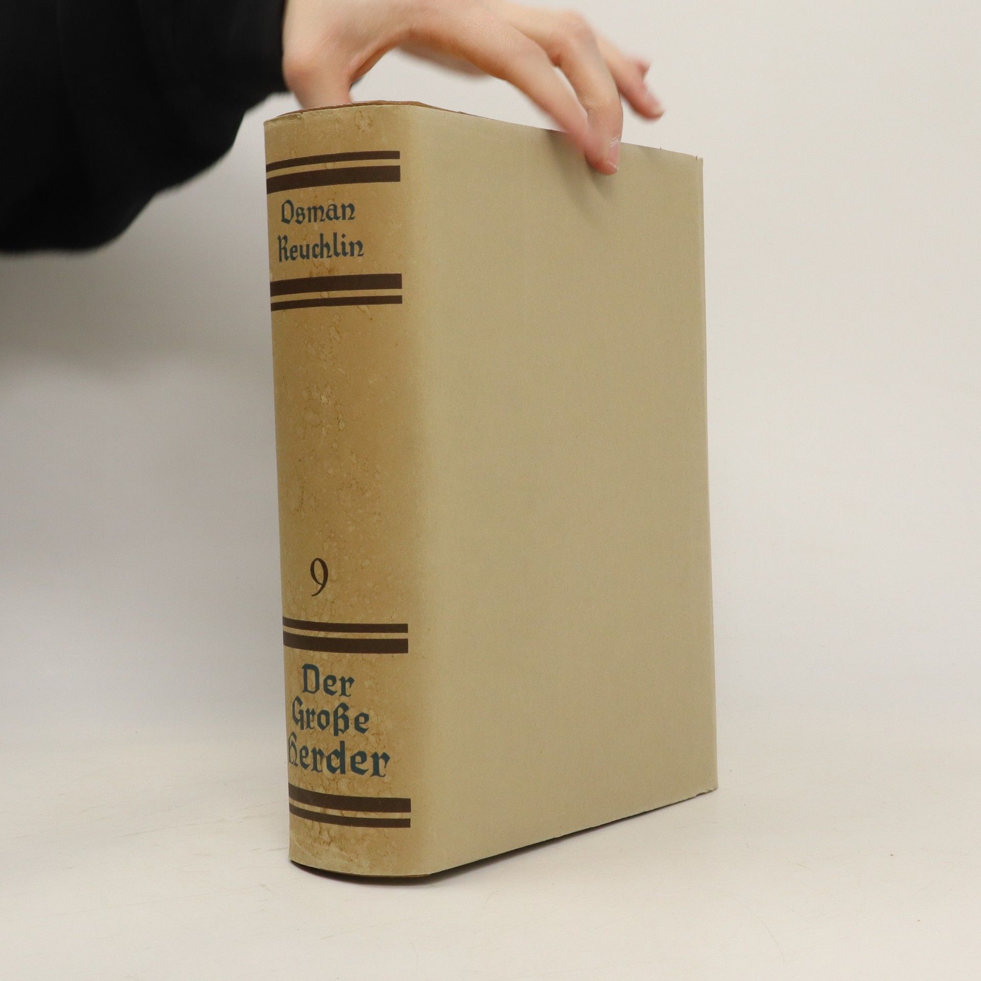 Collectif d'auteurs Der Grosse Herder 9