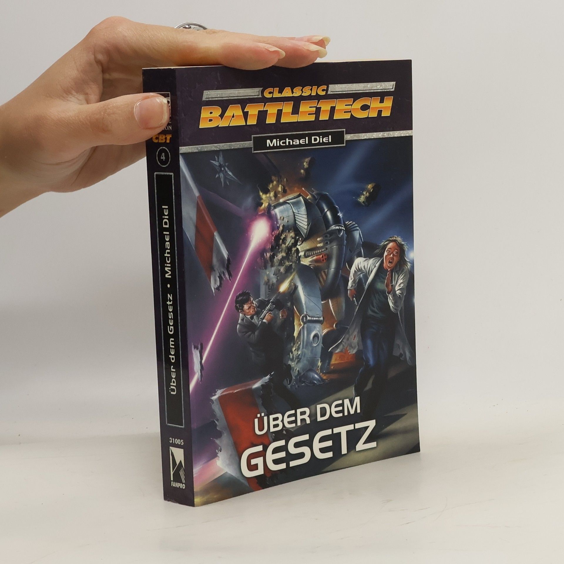 Michael Diel Über dem Gesetz. BattleTech-Roman