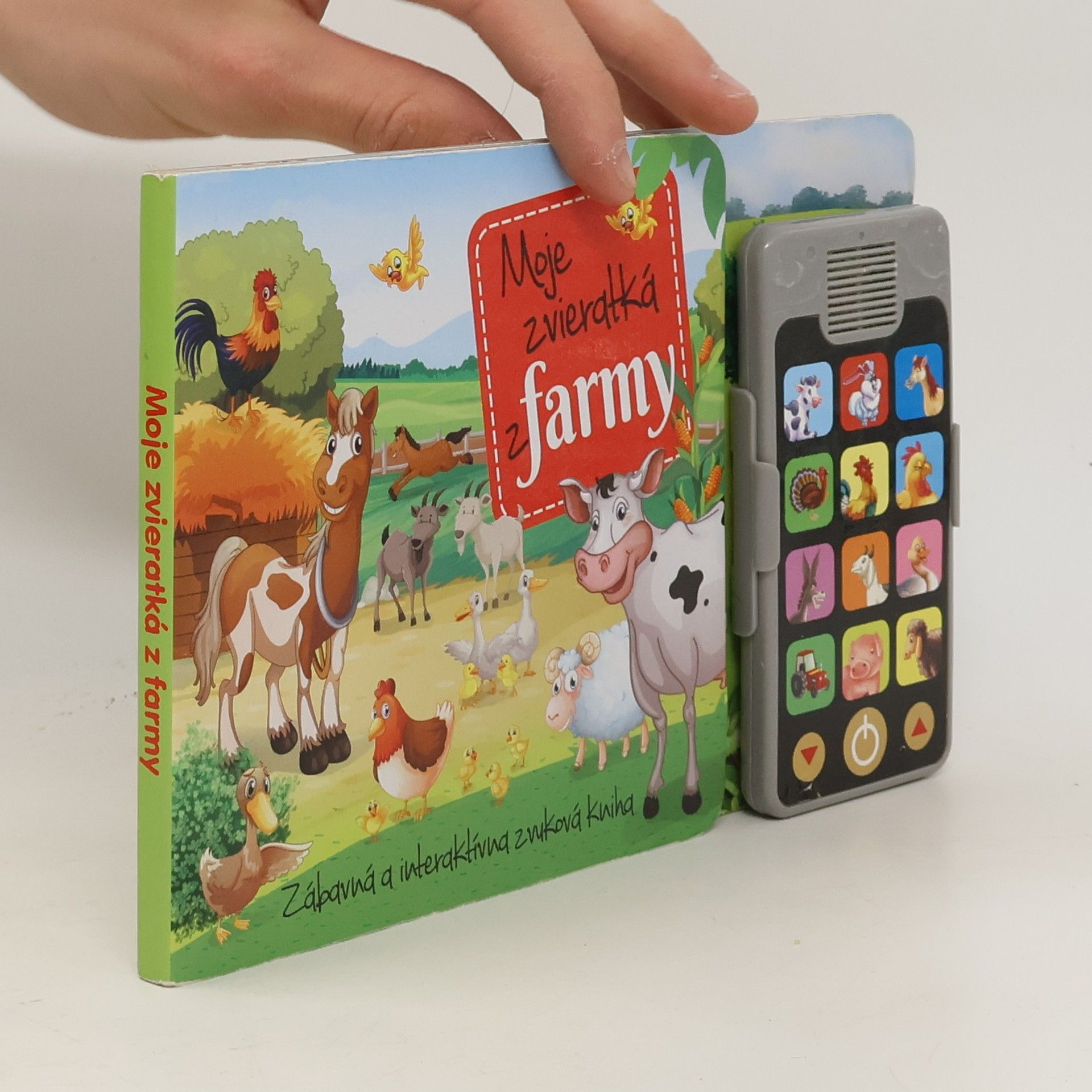 Foni book SK Moje domáce zvieratká - zvuková mobil