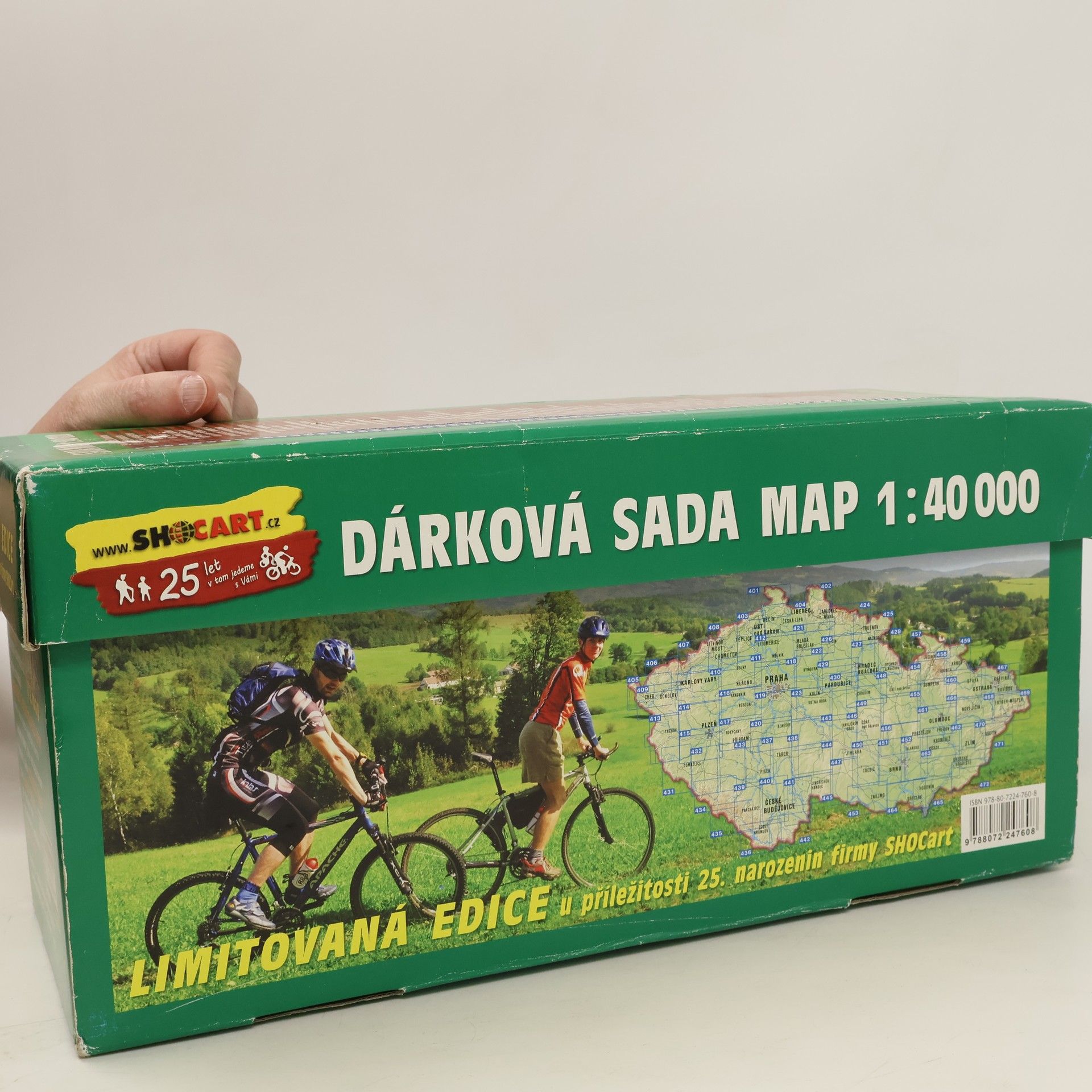 Autores varios Dárková sada map Česko