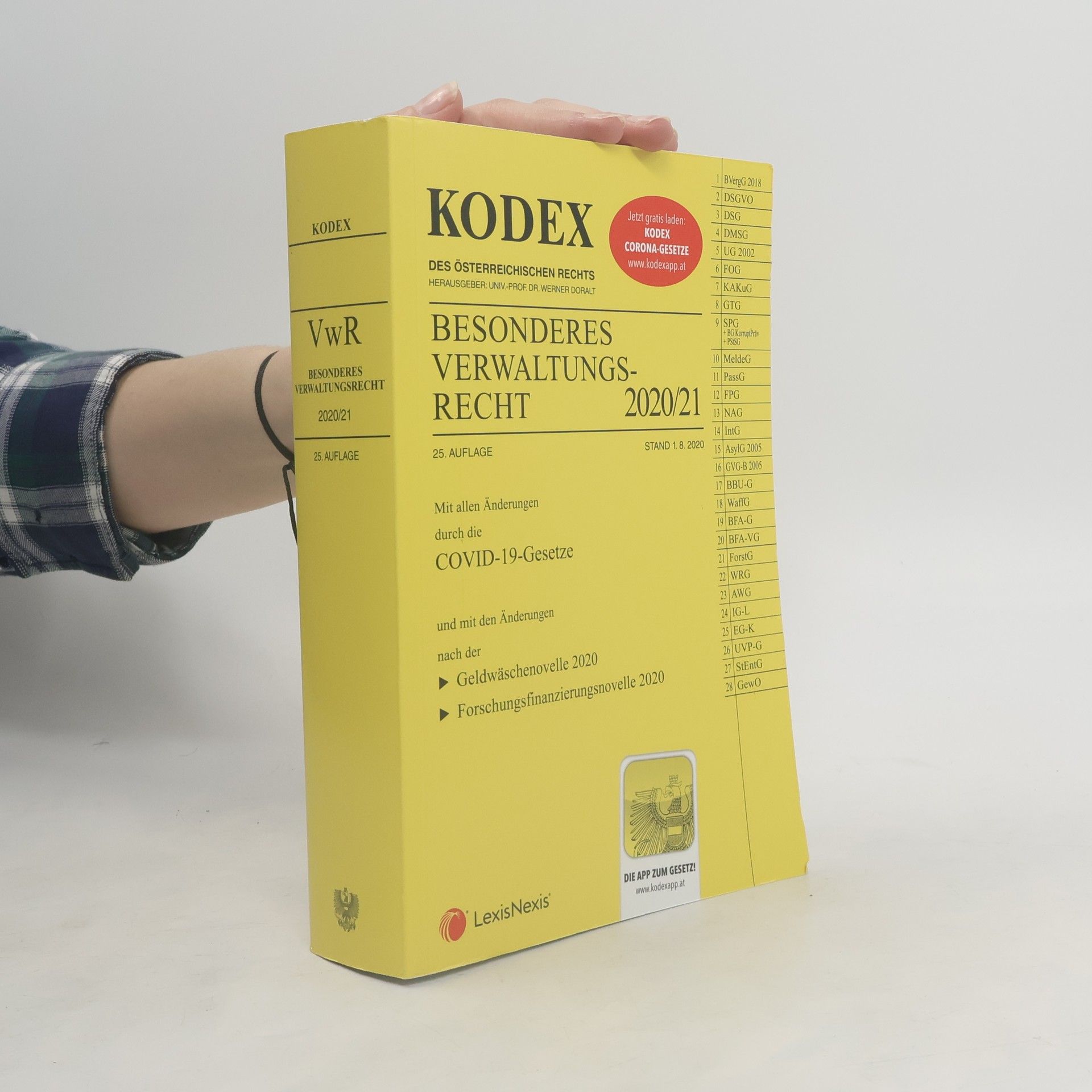 Collectif d'auteurs KODEX Besonderes Verwaltungsrecht 2020/21