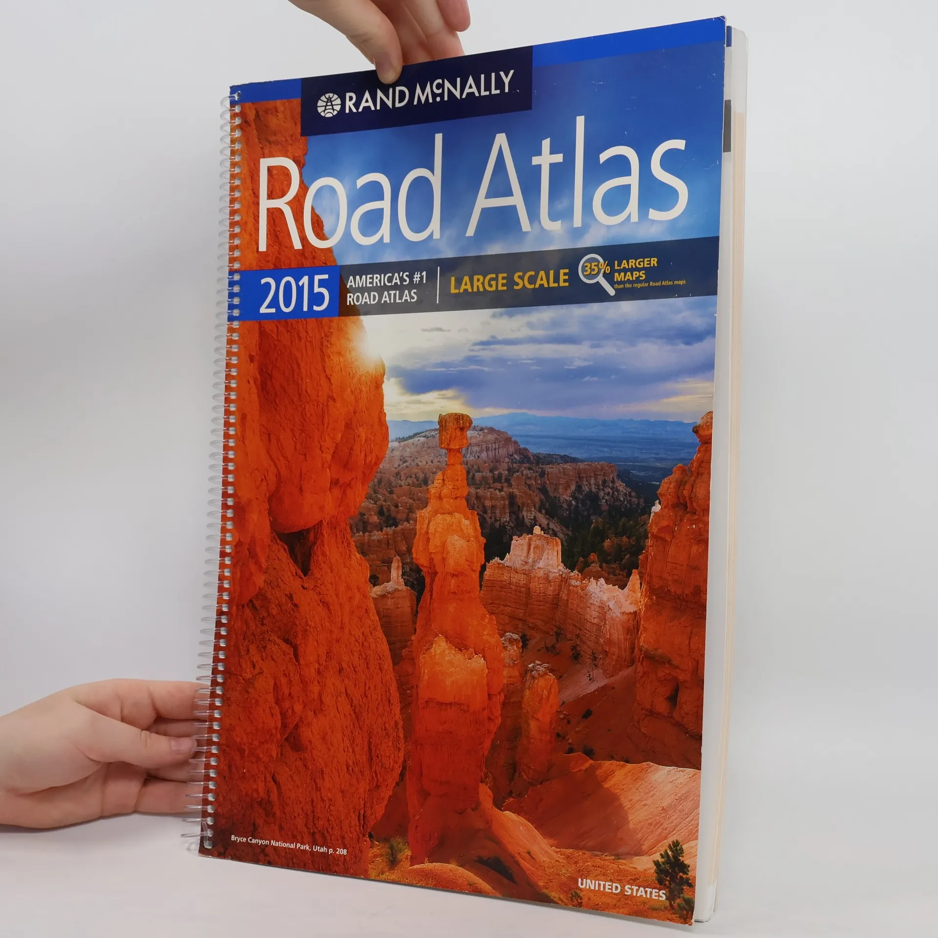 2015 Road Atlas Large Scale | Book | Rand Mcnally | EN