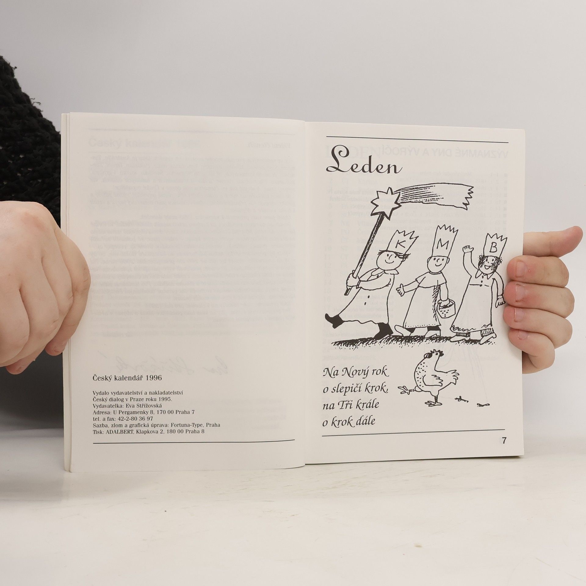 Autores varios Český kalendář 1996
