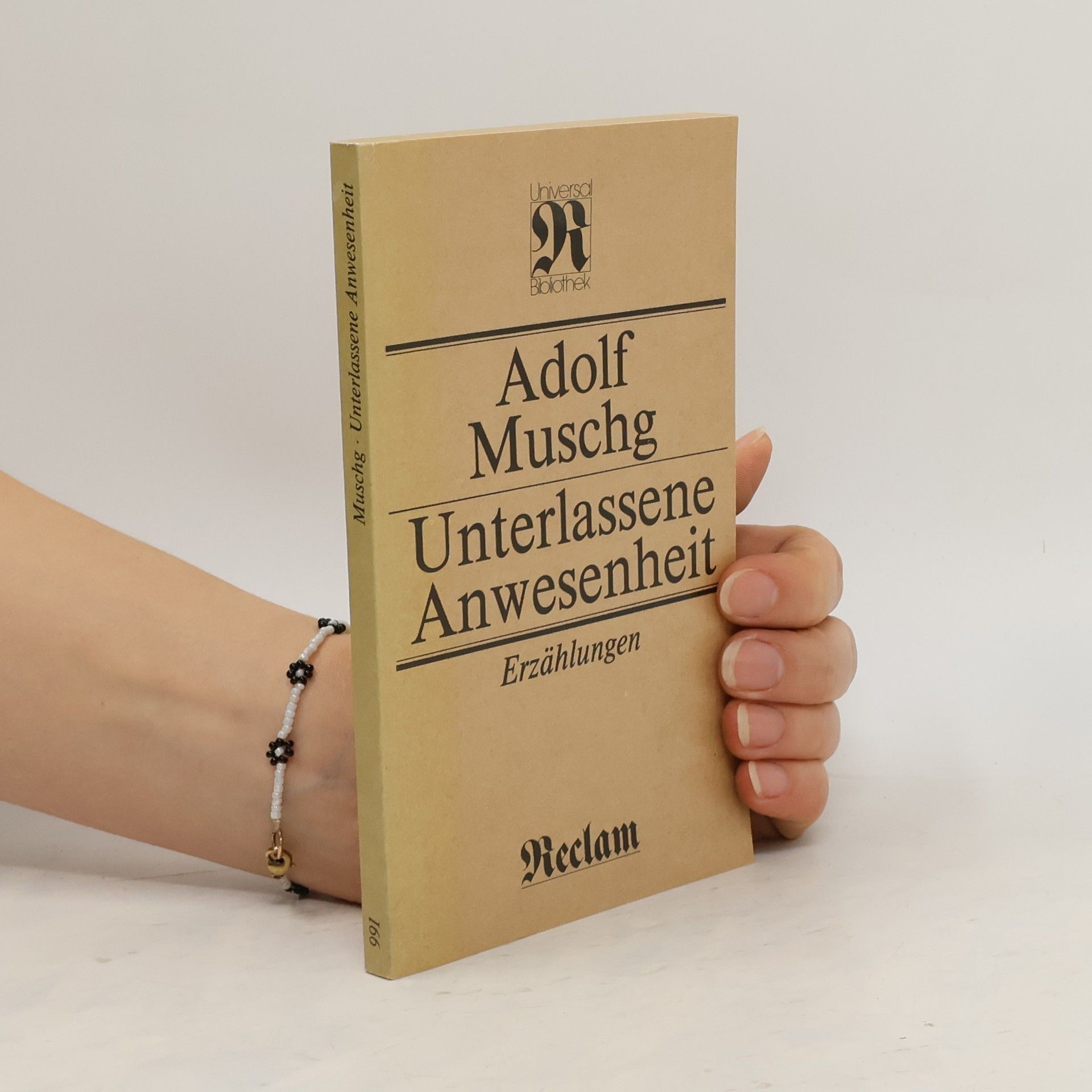 Adolf Muschg Unterlassene Anwesenheit. Erzählungen