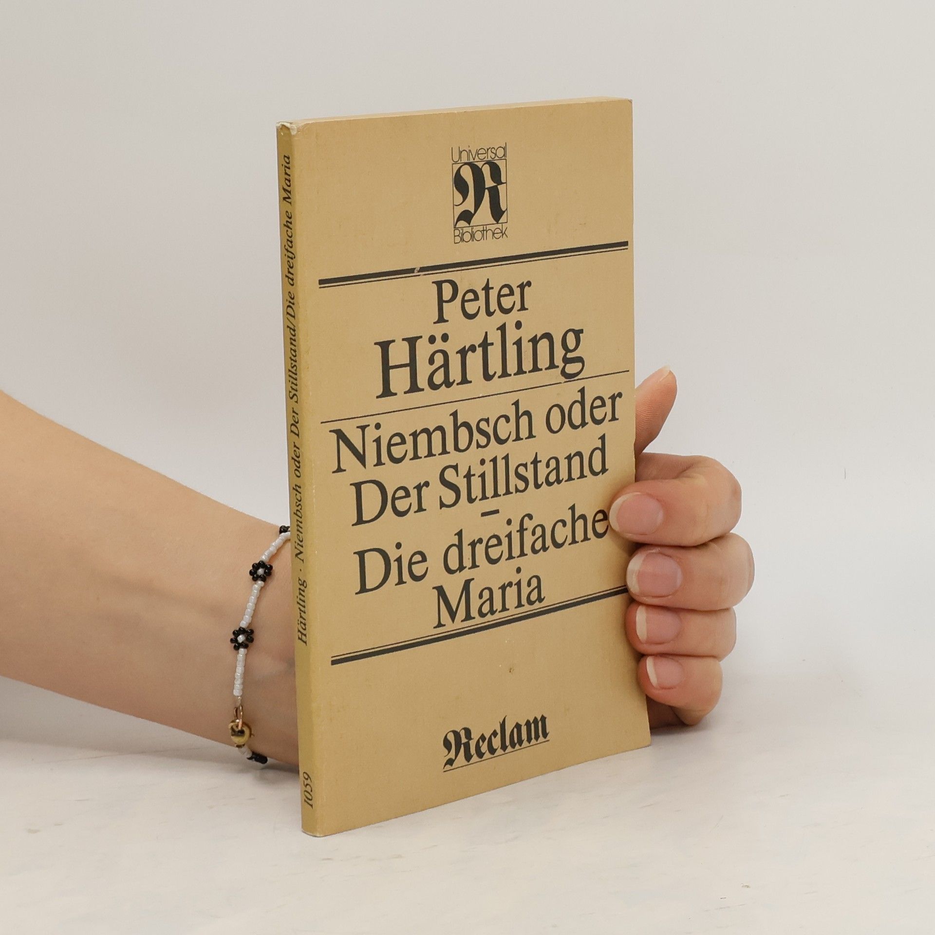 Peter Härtling Niembsch oder Der Stillstand. Der dreifache Maria